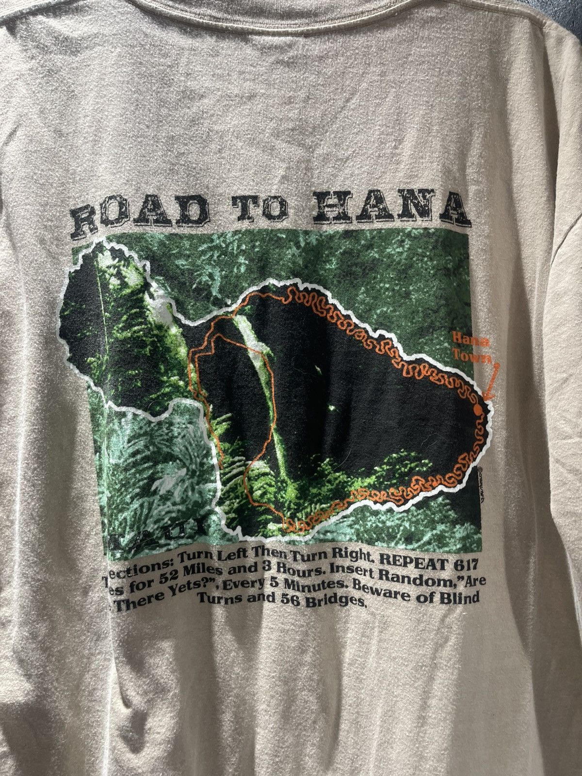 Other Crazy Shirts - Road To Hana Maui Hawaii Tee Kona Size US XL / EU 56 / 4 - 7 Thumbnail