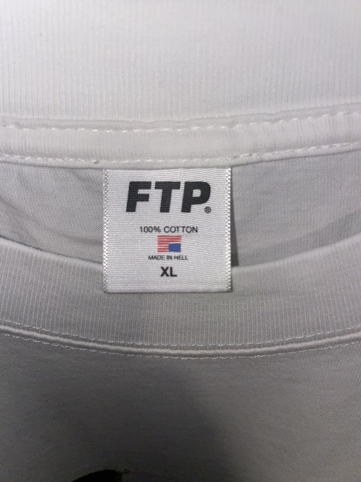 Fuck The Population FTP + SLAWN BORIS TEE - WHITE Size US XL / EU 56 / 4 - 3 Thumbnail