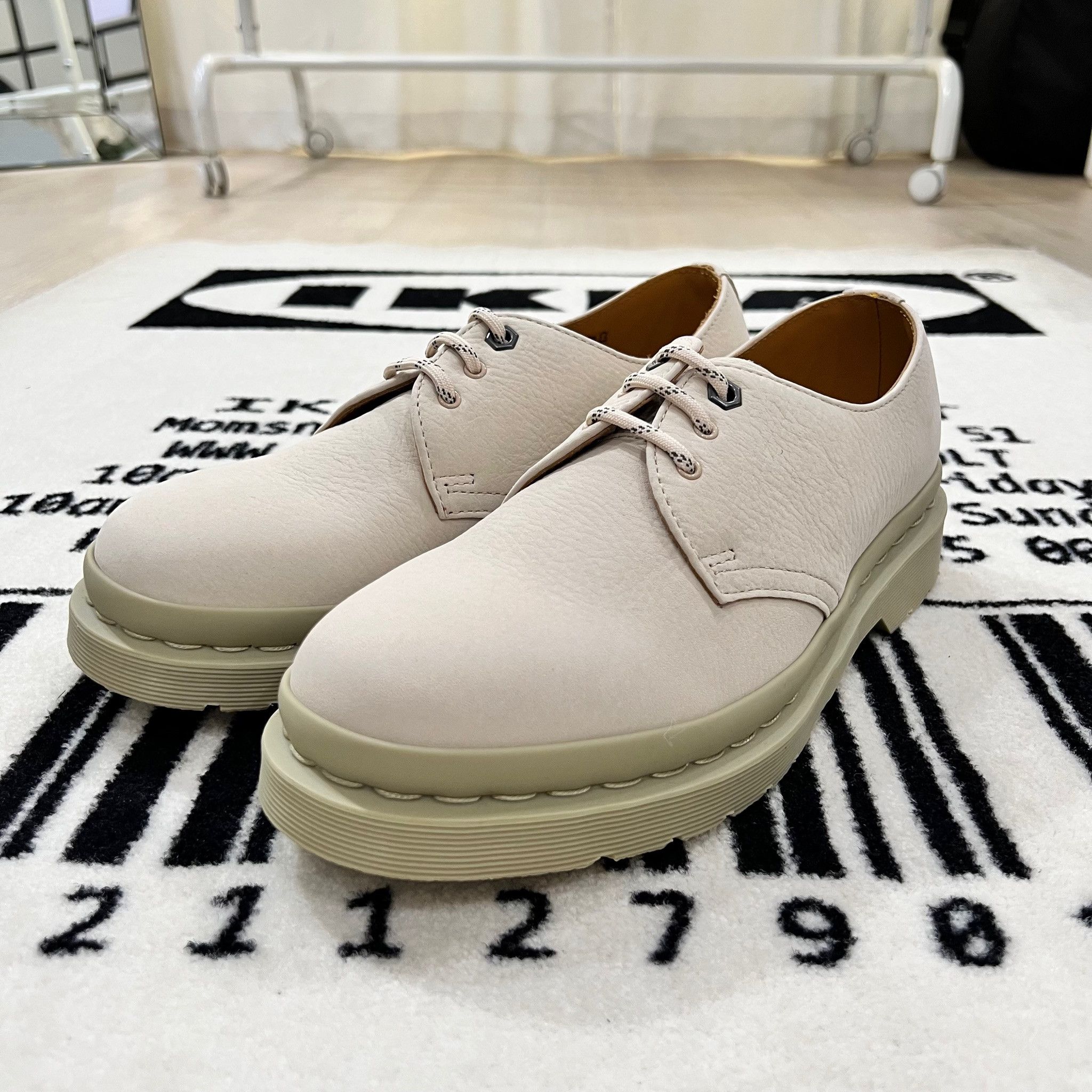 靴 Dr.Martens 1461 mono 1461 Mono Smooth Leather Oxford Shoes | Dr. Martens ReWair