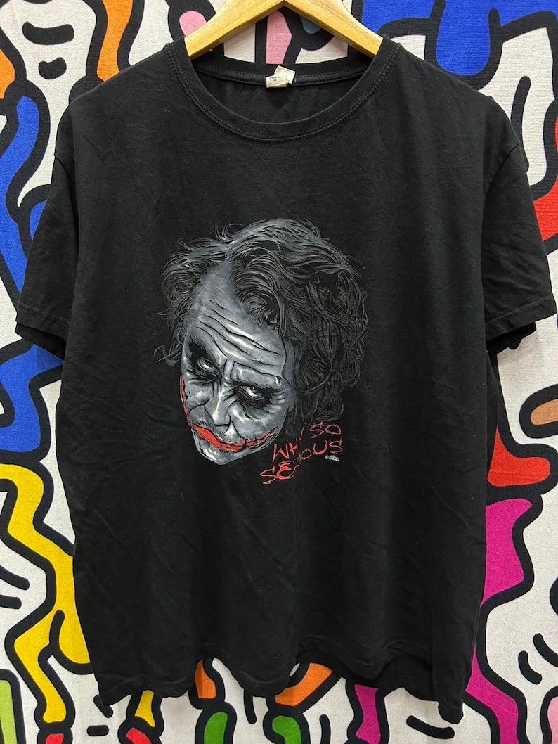 DC Comics Vintage 2000s Joker Batman tshirt size XL Size US XL / EU 56 / 4 - 2 Thumbnail