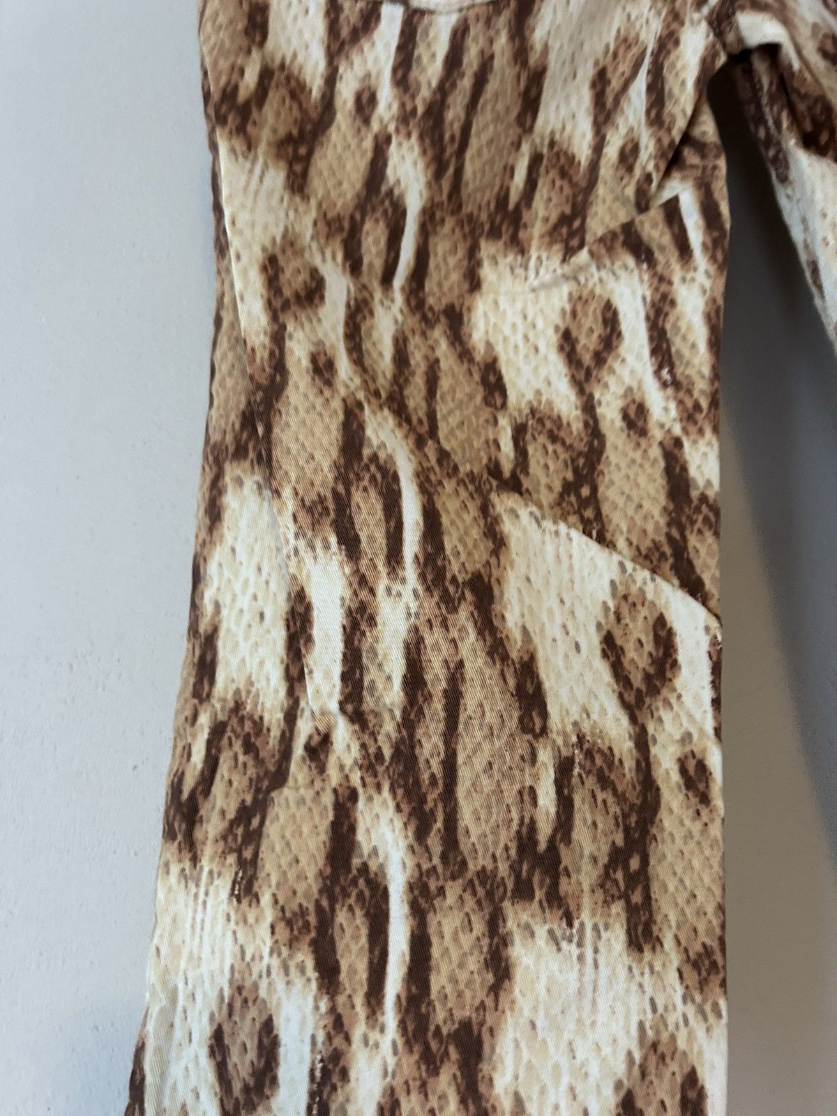 Just Cavalli Just Cavalli Snake Print Pants, Made in Italy Size 28" / US 6 / IT 42 - 11 Thumbnail