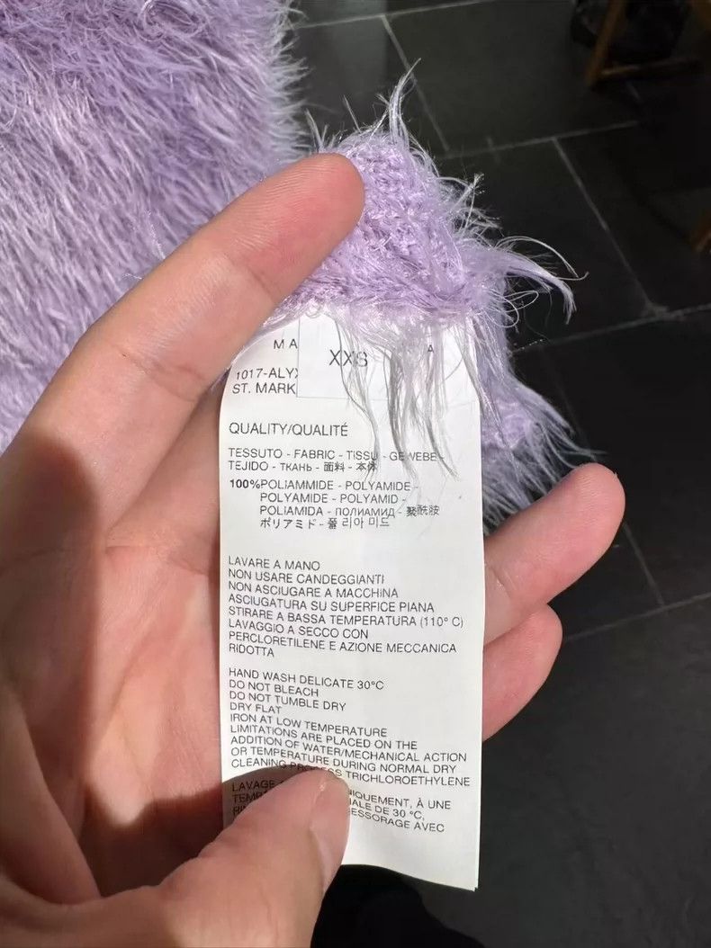 1017 ALYX 9SM 1017 ALYX 9SM Mohair sweater 2504-Nextarrow Size US XXS / EU 40 - 4 Thumbnail