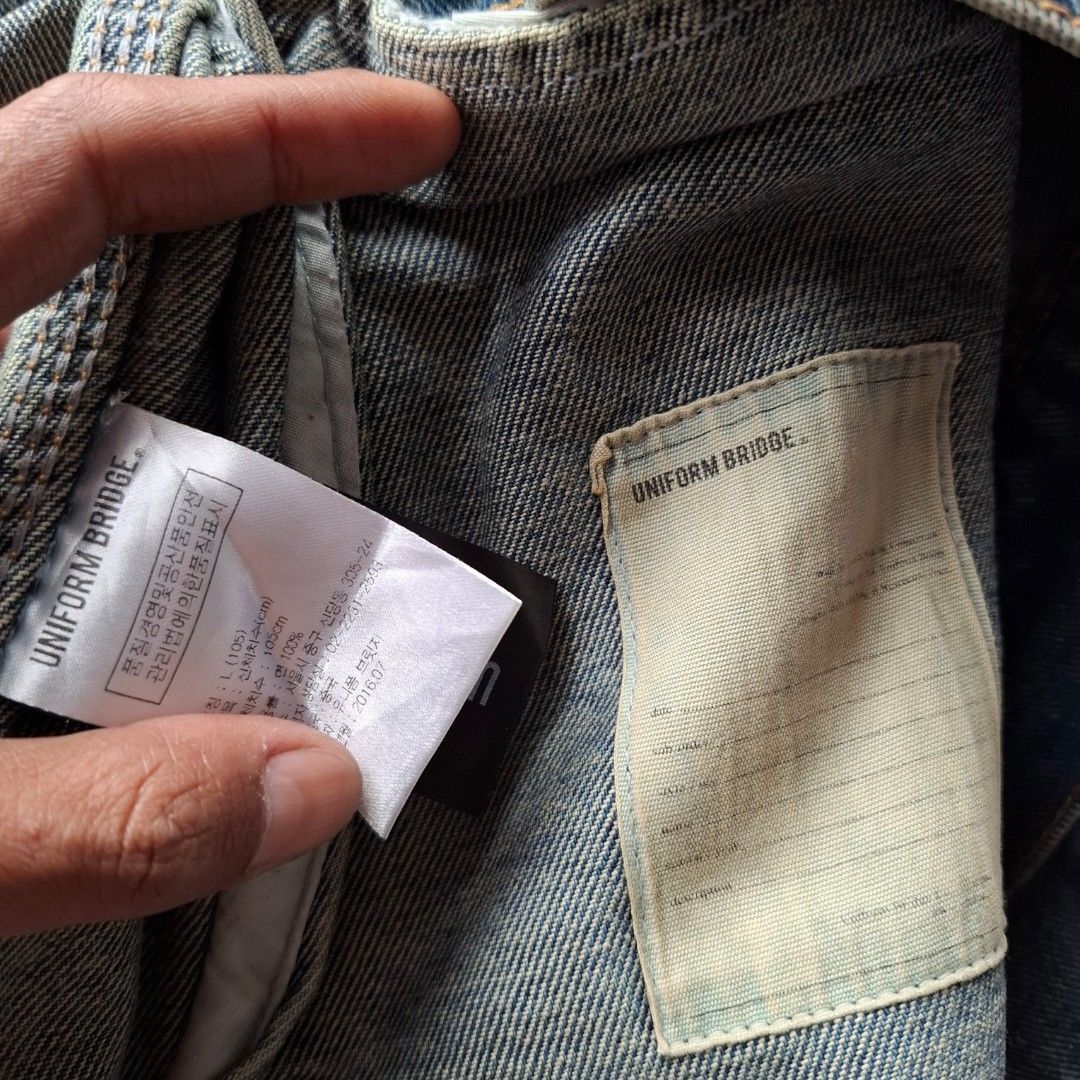 Uniform Bridge Uniform bridge type2 trucker jacket Size US L / EU 52-54 / 3 - 6 Thumbnail