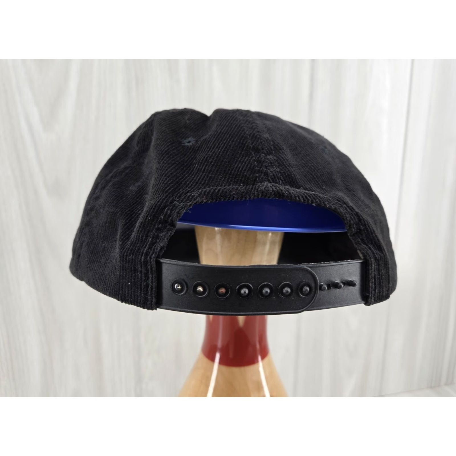 Vintage VINTAGE Leeds Northrup Trucker Hat Snapback Cap Black Cordury Mens Adjustable Cotton Polyester 80s Logo Patch Size ONE SIZE - 7 Thumbnail