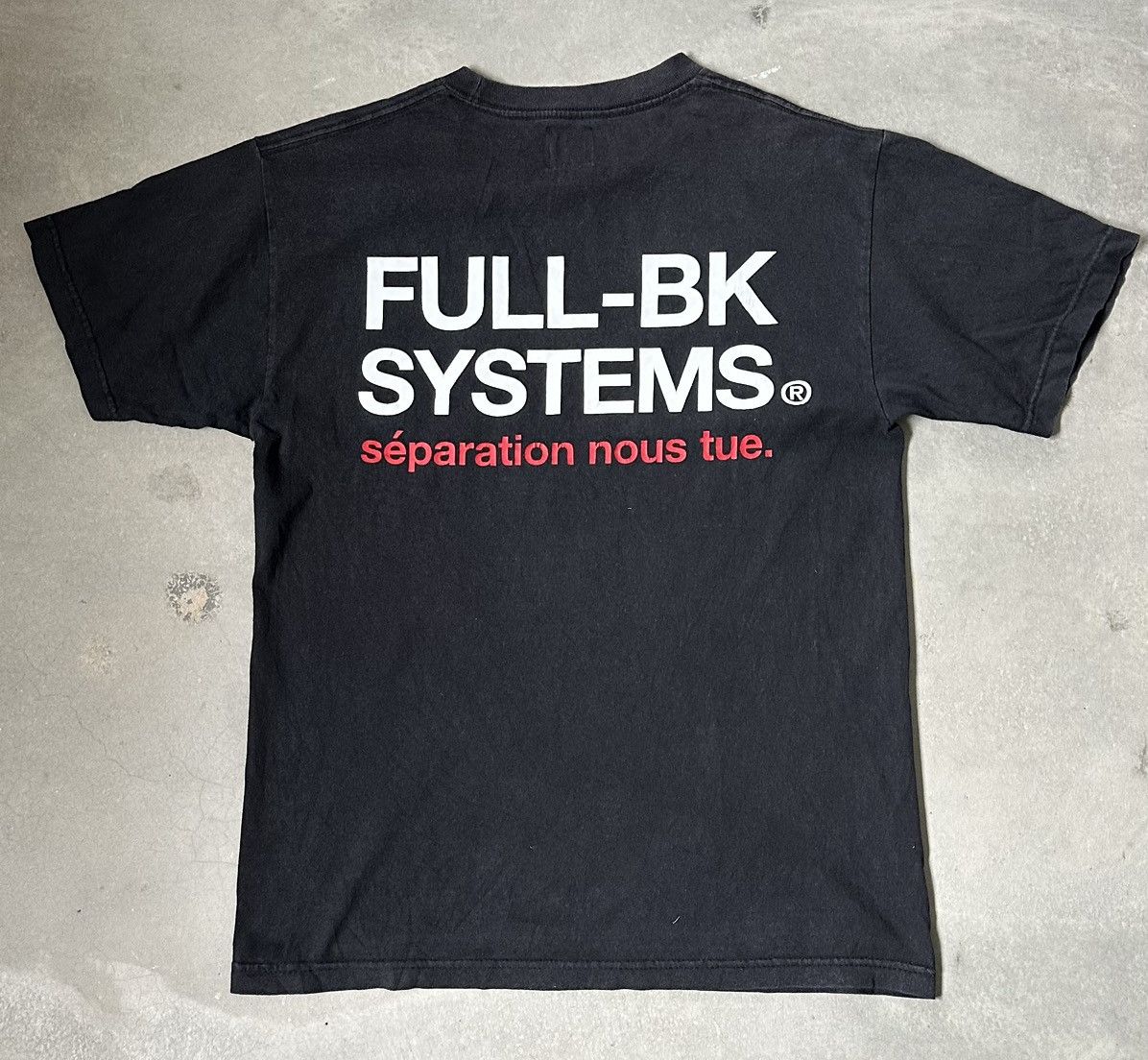 Japanese Brand VINTAGE FULL BK SYSTEM TEE Size US M / EU 48-50 / 2 - 1 Thumbnail