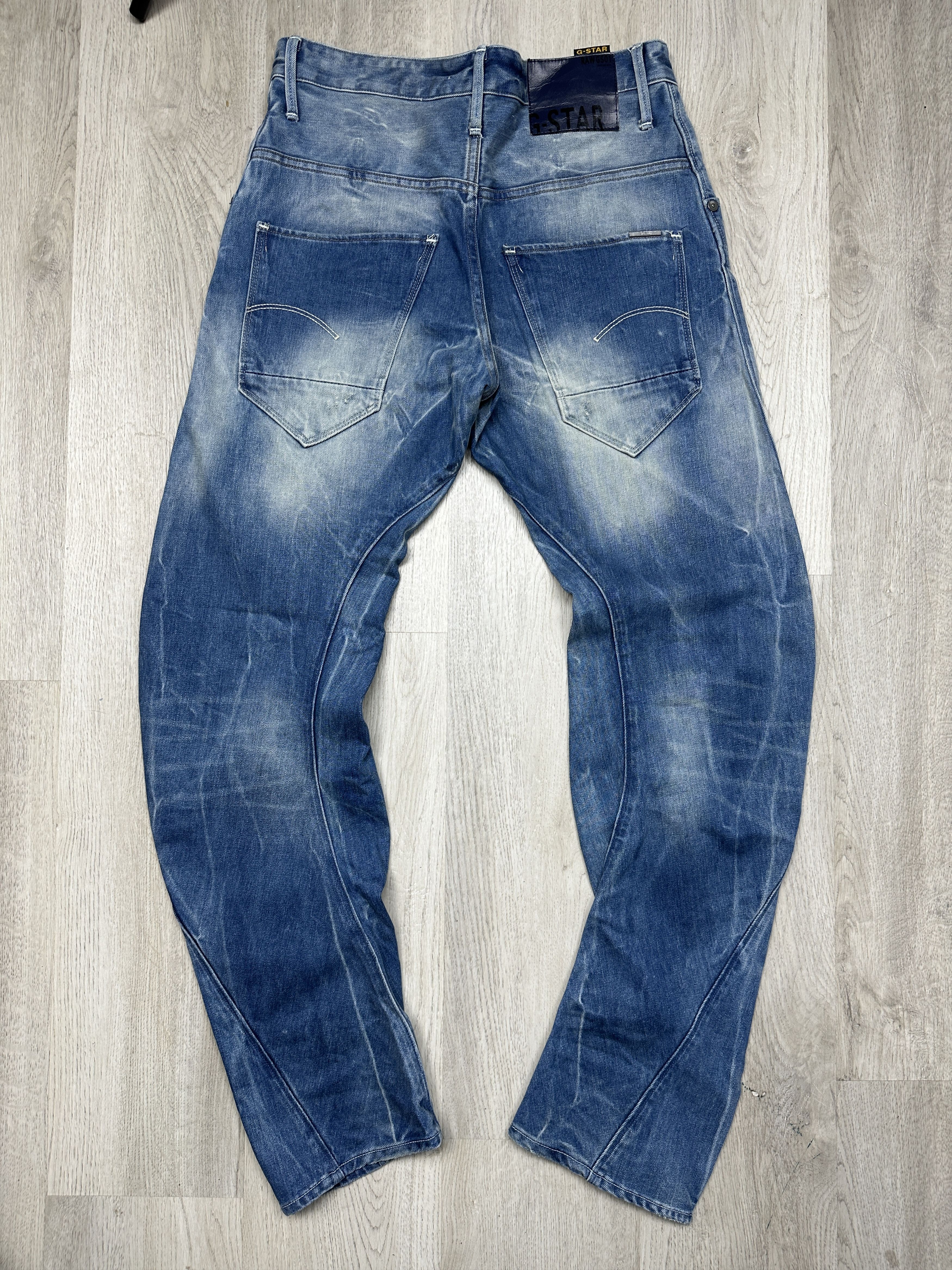 G-Star G Star Raw Mens Arc 3D Loose Tapered Denim Pants Jeans Size US 31 - 8 Thumbnail