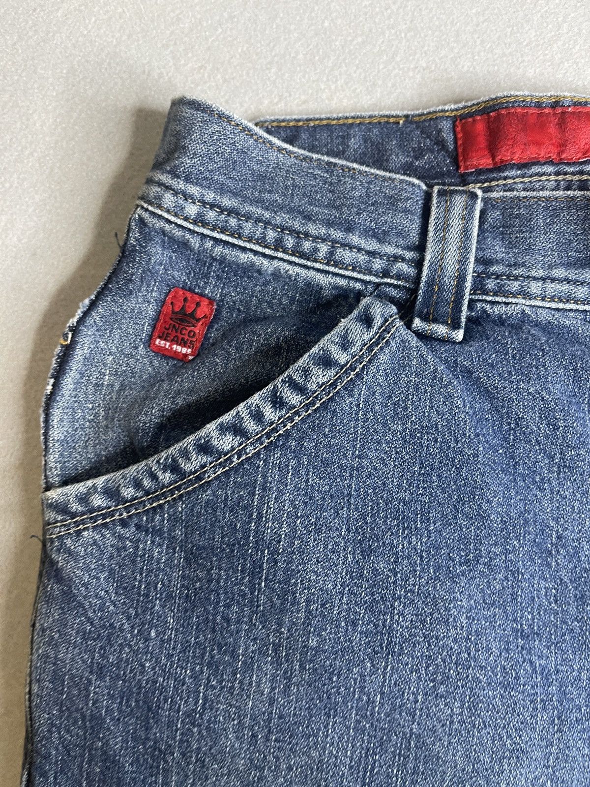 JNCO Vintage JNCO Jeans Size 14 Actual 28x28 Crown Straight Leg Size US 28 / EU 44 - 3 Thumbnail