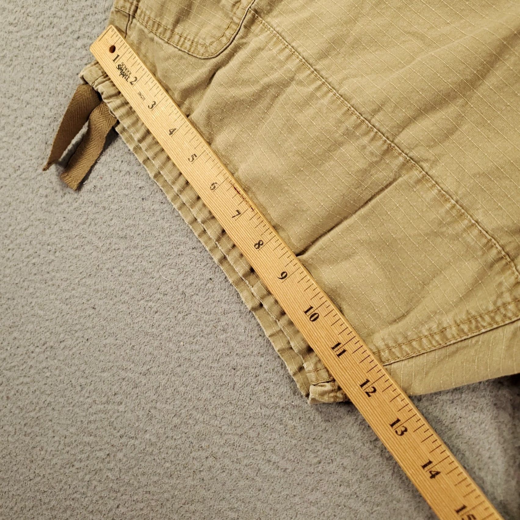 Ecko Unltd. VINTAGE Ecko Unltd Cargo Shorts Mens 46 Beige Distressed Ripstop 10 In Inseam Casual Outdoor Size US 32 / EU 48 - 5 Thumbnail