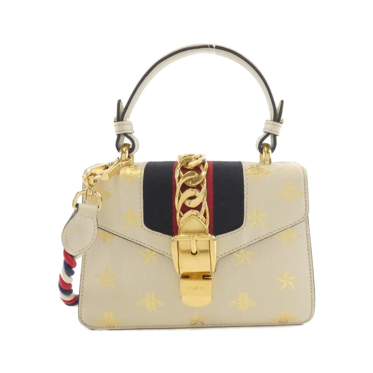 Gucci Gucci Gucci Sylvie Leather Shoulder Bag Leather Crossbody Bag 470270 DUTY FREE for USA Size ONE SIZE - 1 Thumbnail