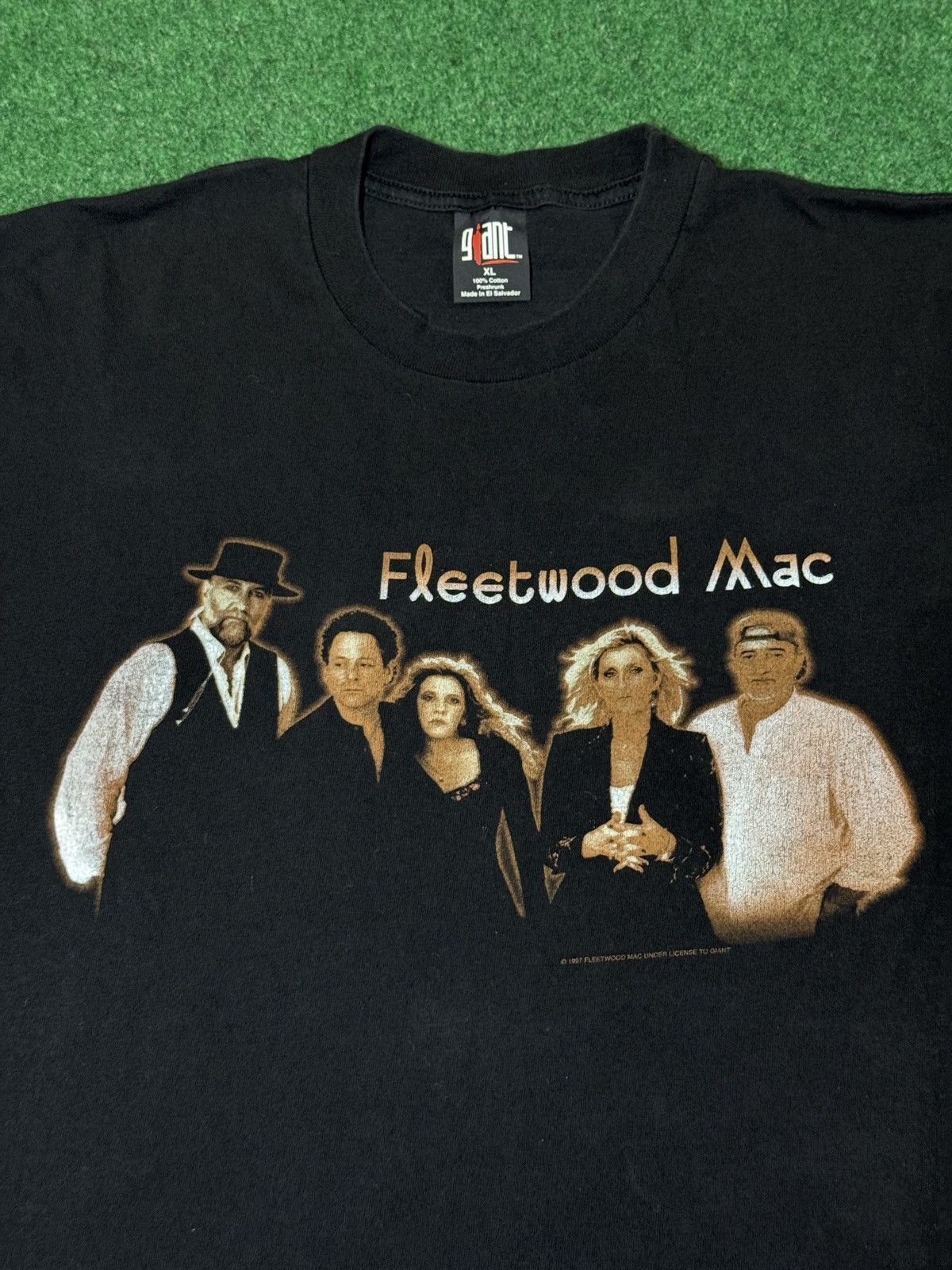 Giant Vintage 90s Fleetwood Mac Concert Giant RARE Band T Shirt Size US XL / EU 56 / 4 - 2 Thumbnail