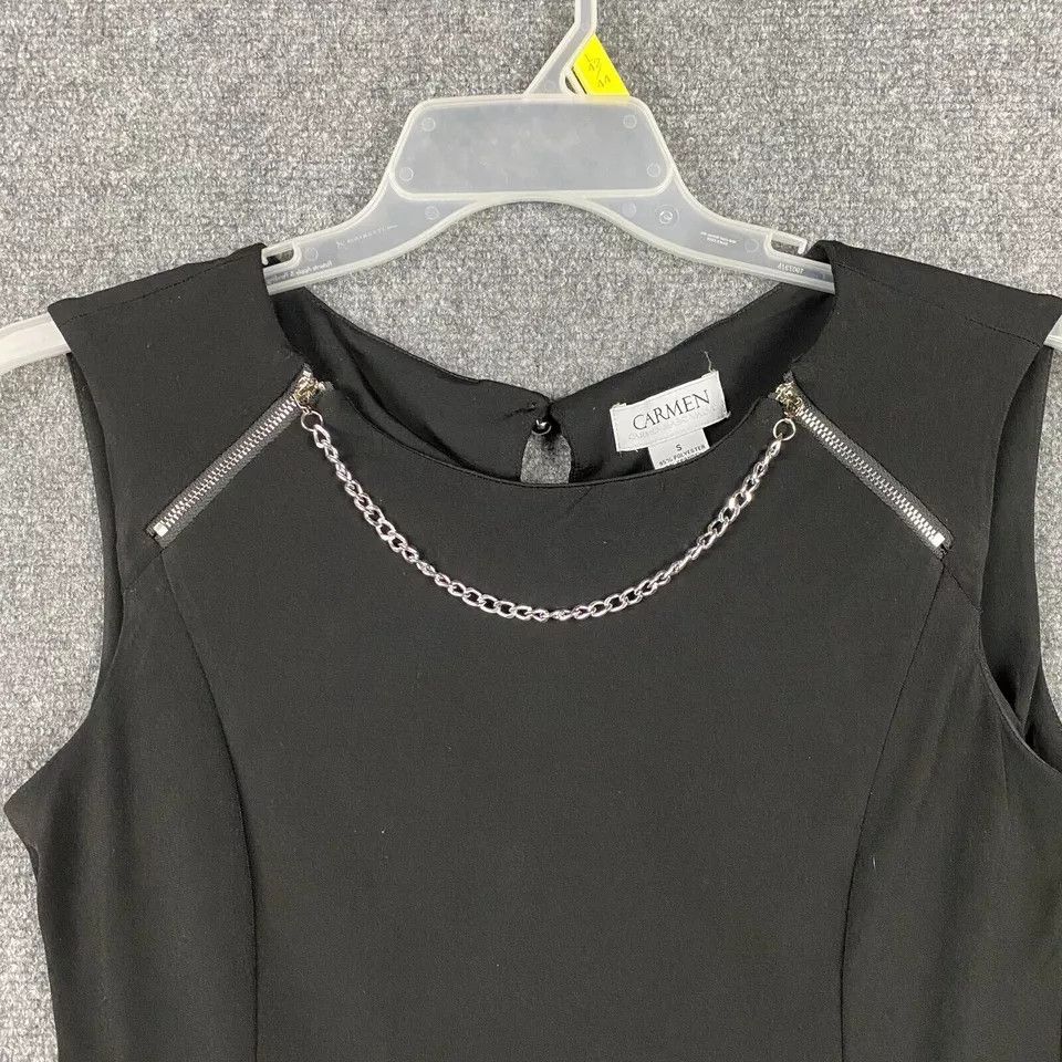 Other Carmen Top Small Sleeveless Women's Polyester Pullover S Size S / US 4 / IT 40 - 2 Thumbnail