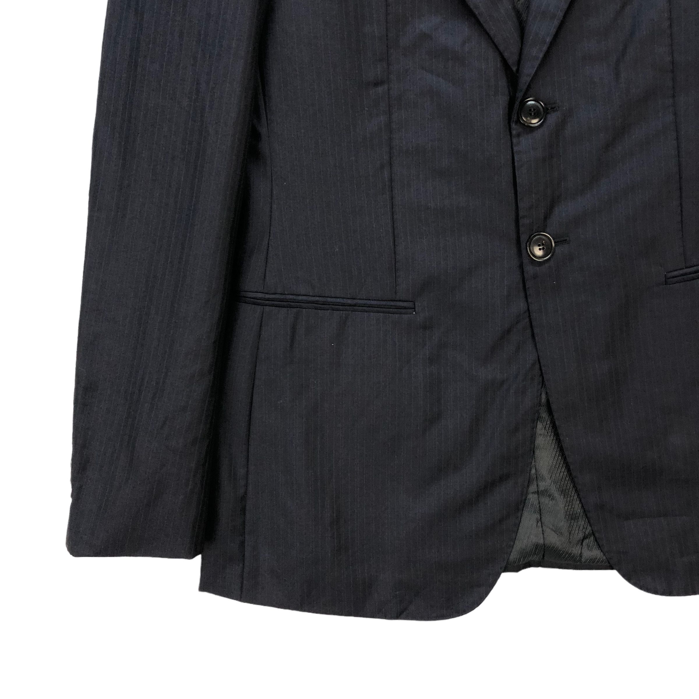 Giorgio Armani GIORGIO ARMANI STRIPED SUIT JACKET / BLAZERS #7354-133 Size 48R - 4 Thumbnail
