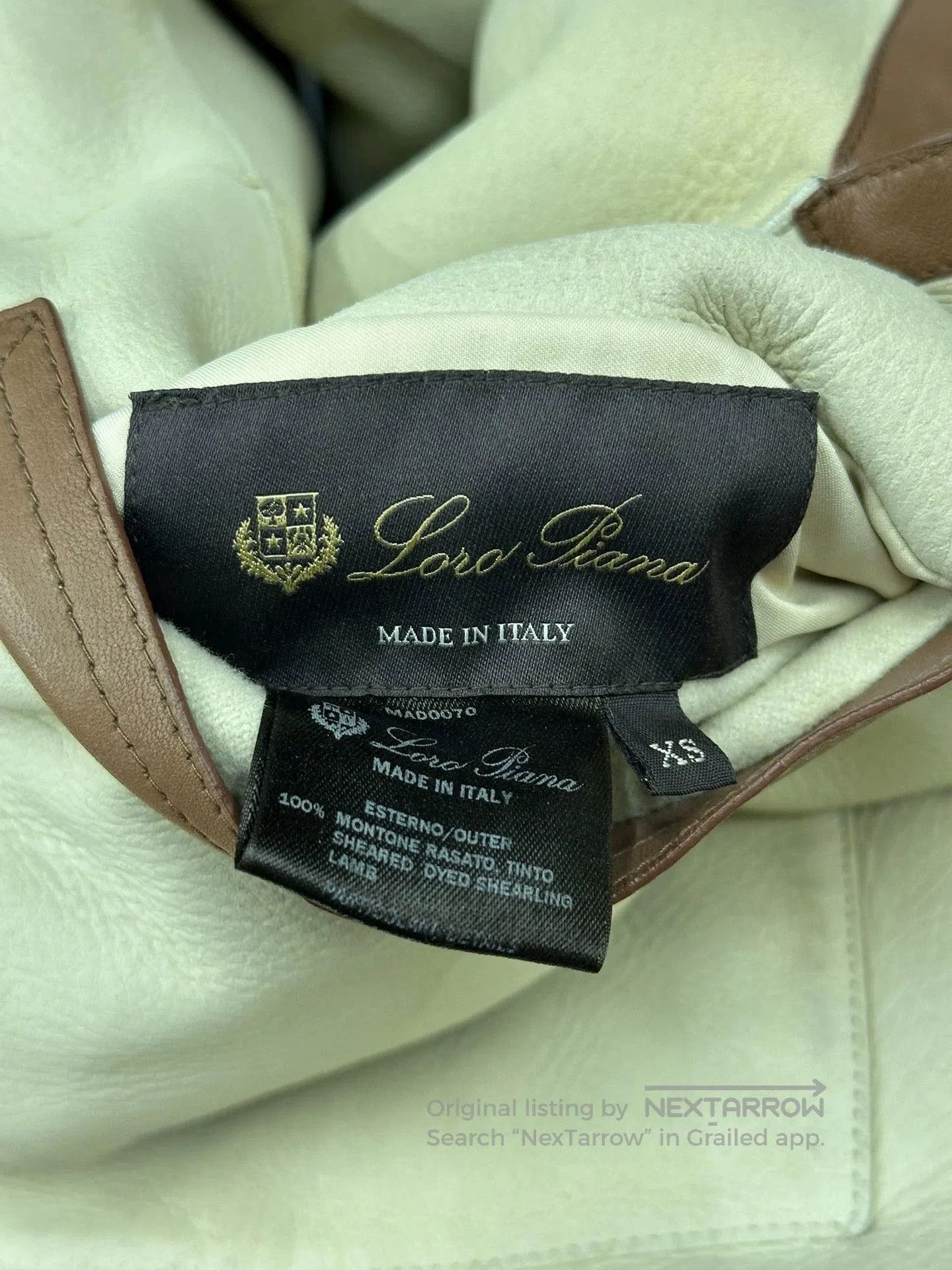 Loro Piana Loro Piana Shearling Lambskin Coat. Size US XS / EU 42 / 0 - 3 Thumbnail