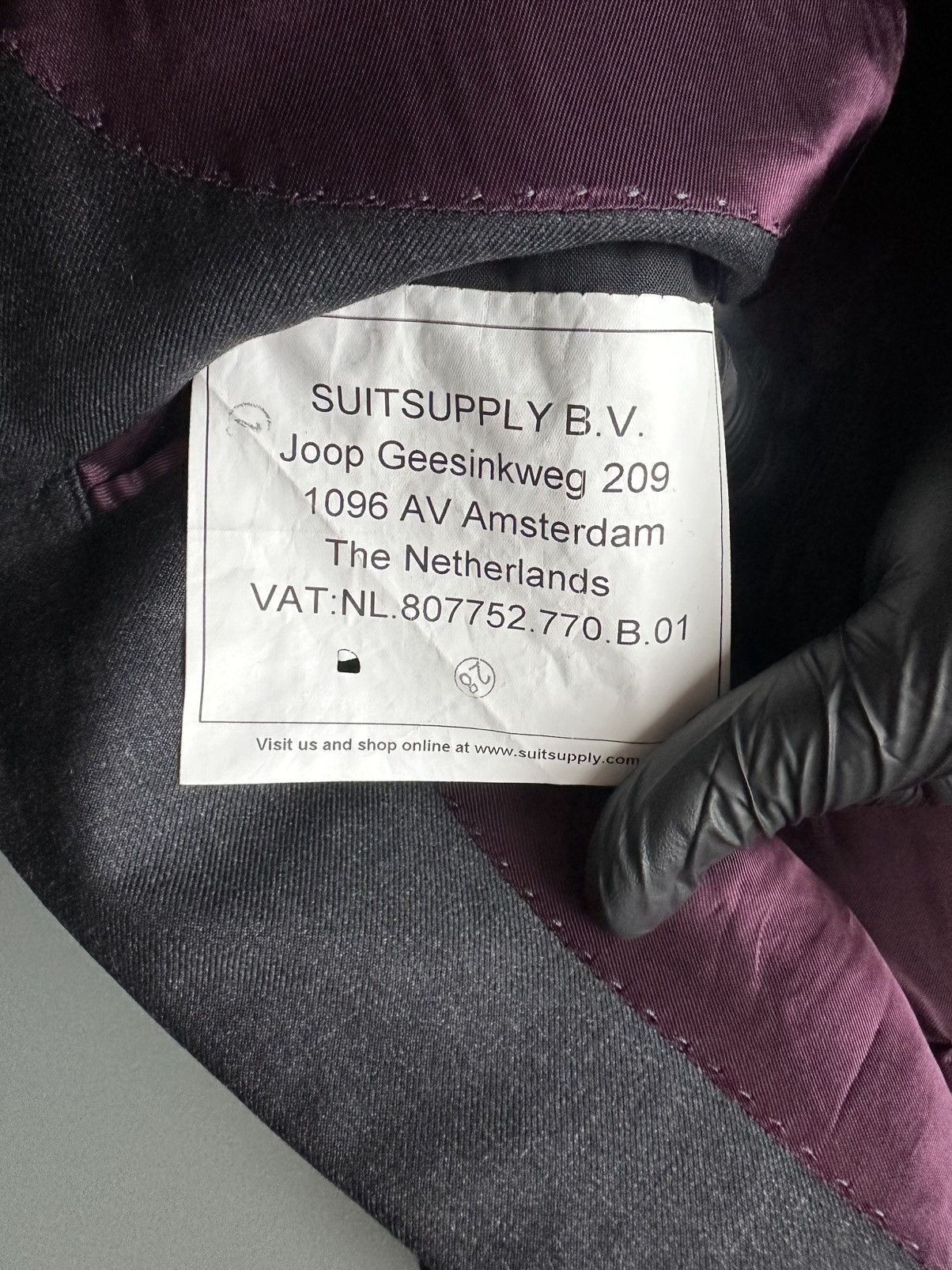 Suitsupply Suitsupply Lazio Wool Blazer Size 34S UK Size 34S - 8 Thumbnail