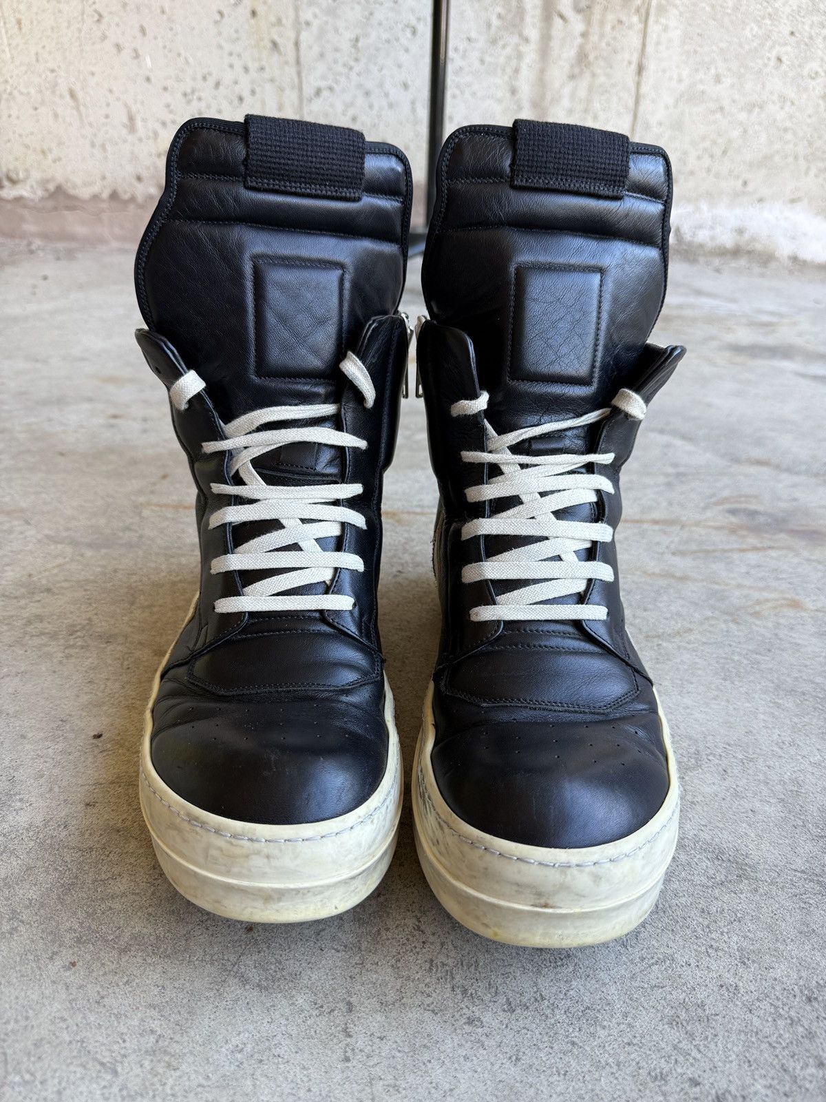 Rick Owens Rick Owens Geobasket Milk and White 2010s Size US 9.5 / EU 42-43 - 2 Thumbnail