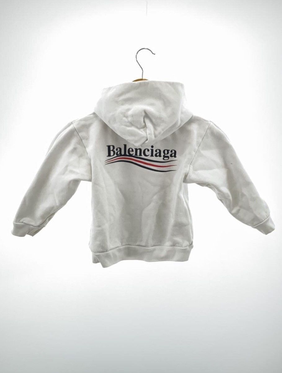 Balenciaga BALENCIAGA POLITICAL CAMPAIGN LOGO HOODIE Size US XXL / EU 58 / 5 - 2 Thumbnail