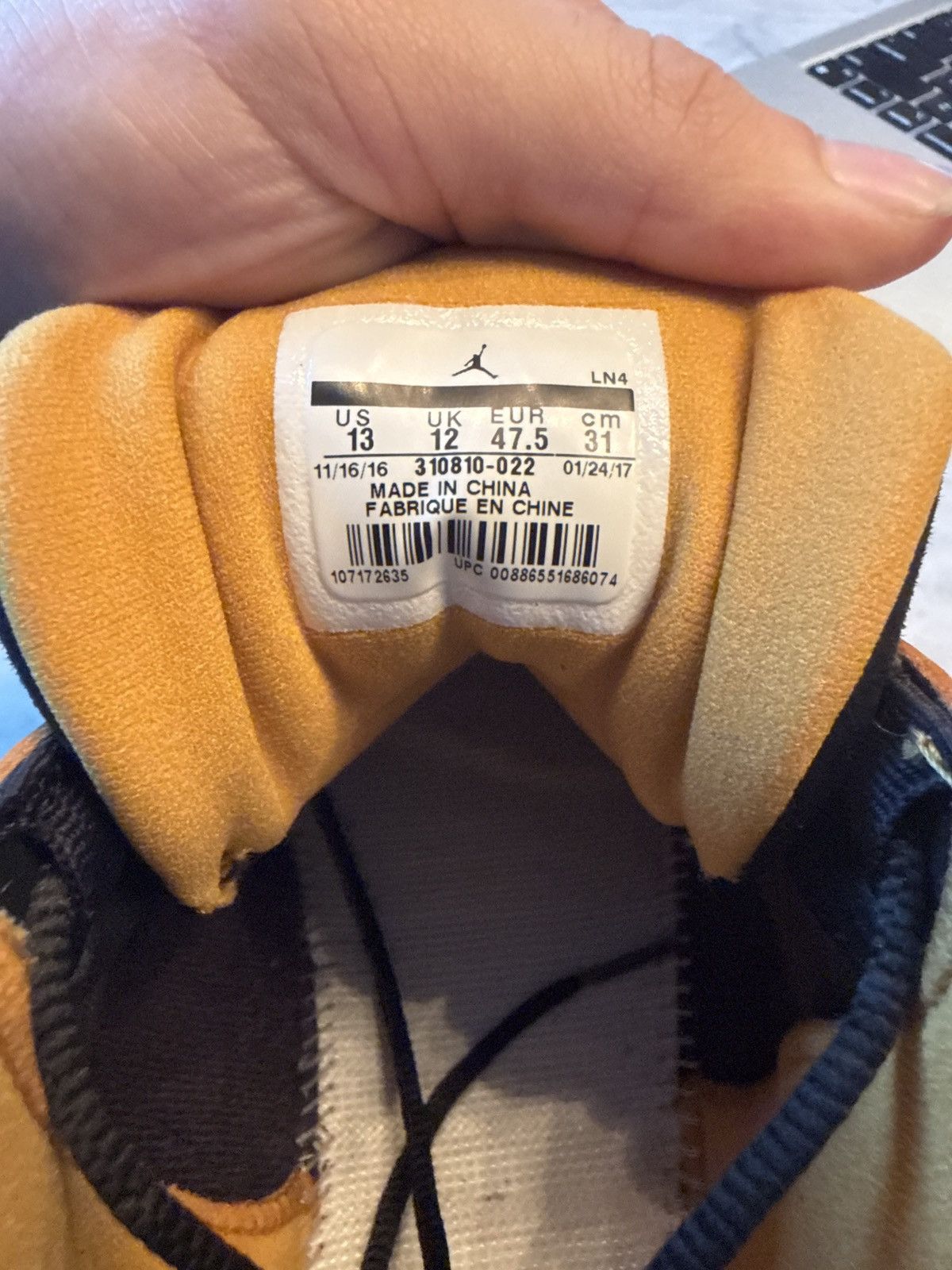 Nike Air Jordan 13 Wheat Black – OG Box – Clean Condition Size US 13 / EU 46 - 8 Thumbnail