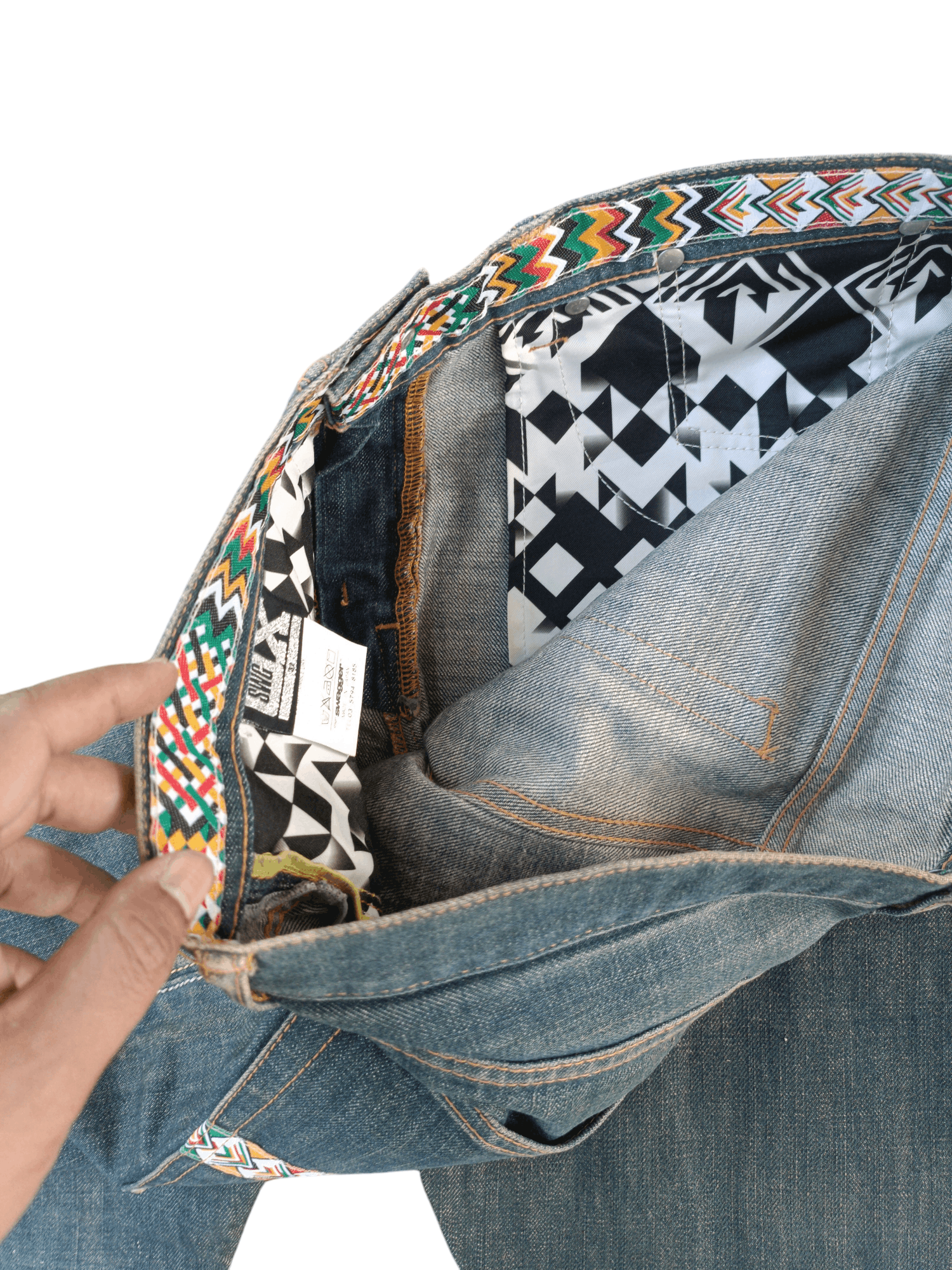 Japanese Brand × Swagger × Vintage VINTAGE SWAGGER DENIM 🇯🇵 MADE IN JAPAN E209 Size US 33 - 12 Thumbnail