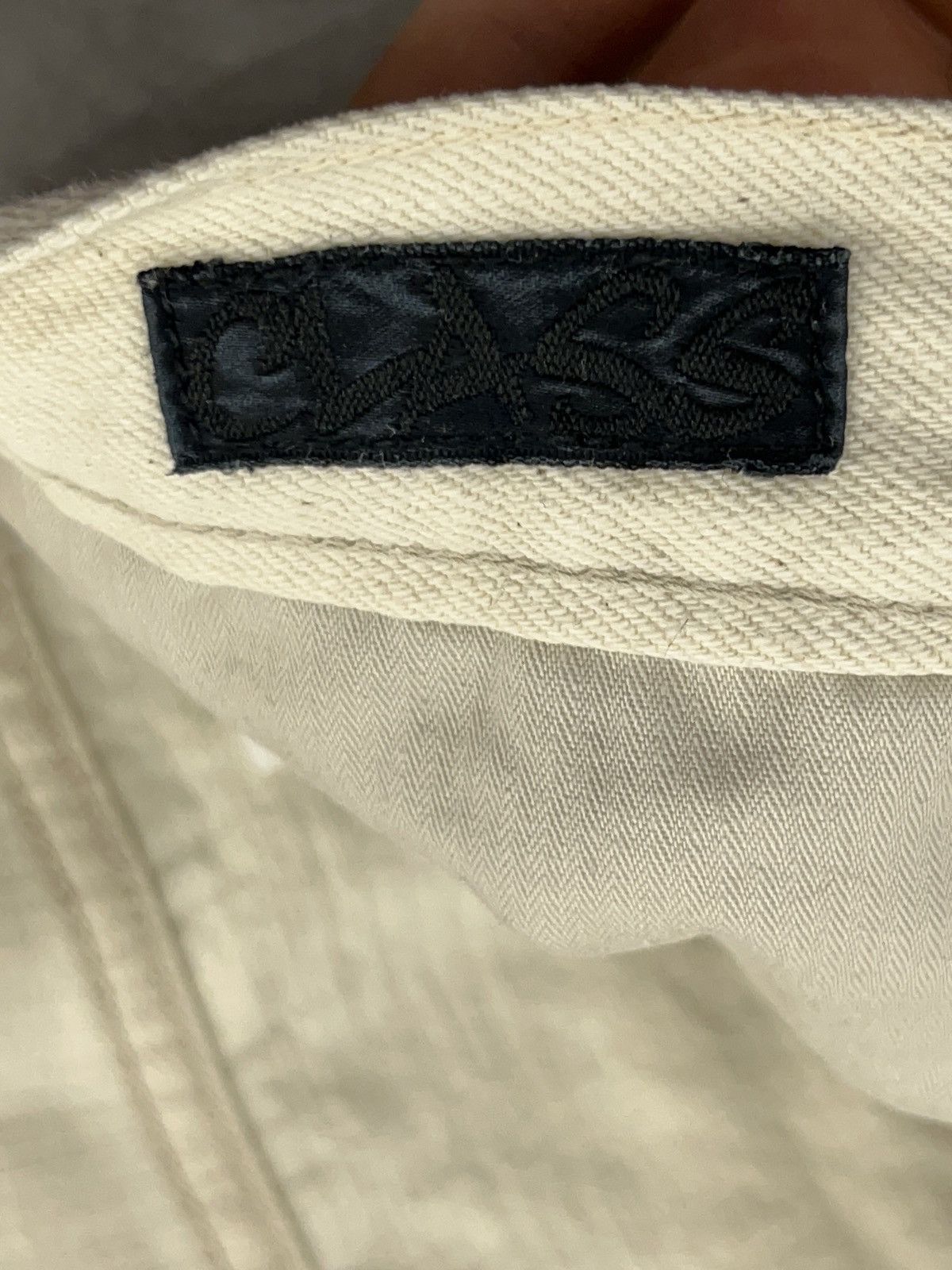 Japanese Brand CLASS Selvedge Pants Off-White Size 2 Kazuaki Takashima Size US 31 - 2 Thumbnail