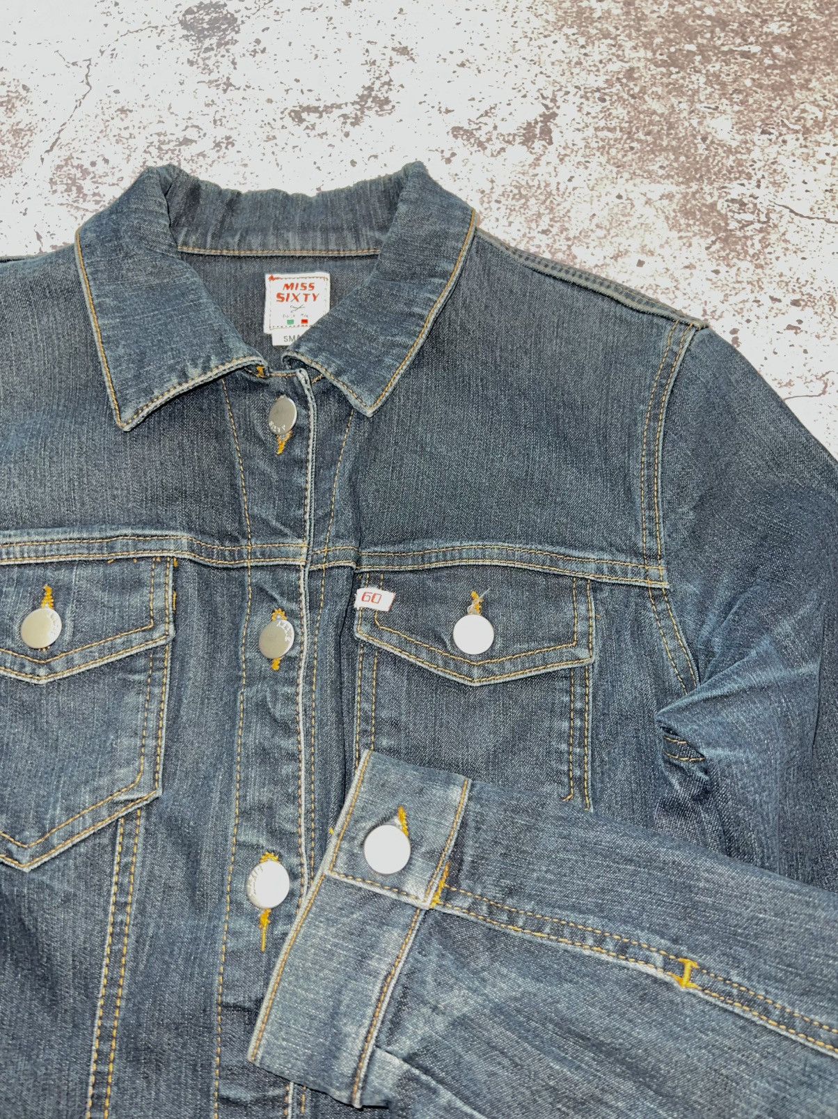 Miss Sixty Vintage Y2K Miss Sixty Denim Jacket Streetwear 90s Style Size S / US 4 / IT 40 - 4 Thumbnail