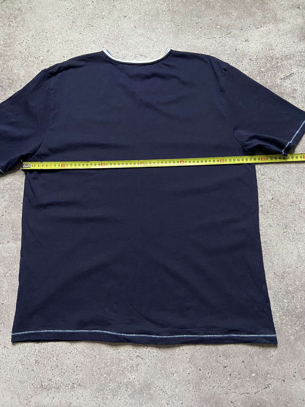 Yves Saint Laurent Vintage Yves Saint Laurent YSL big logo tee 90’s Size US XXL / EU 58 / 5 - 5 Thumbnail