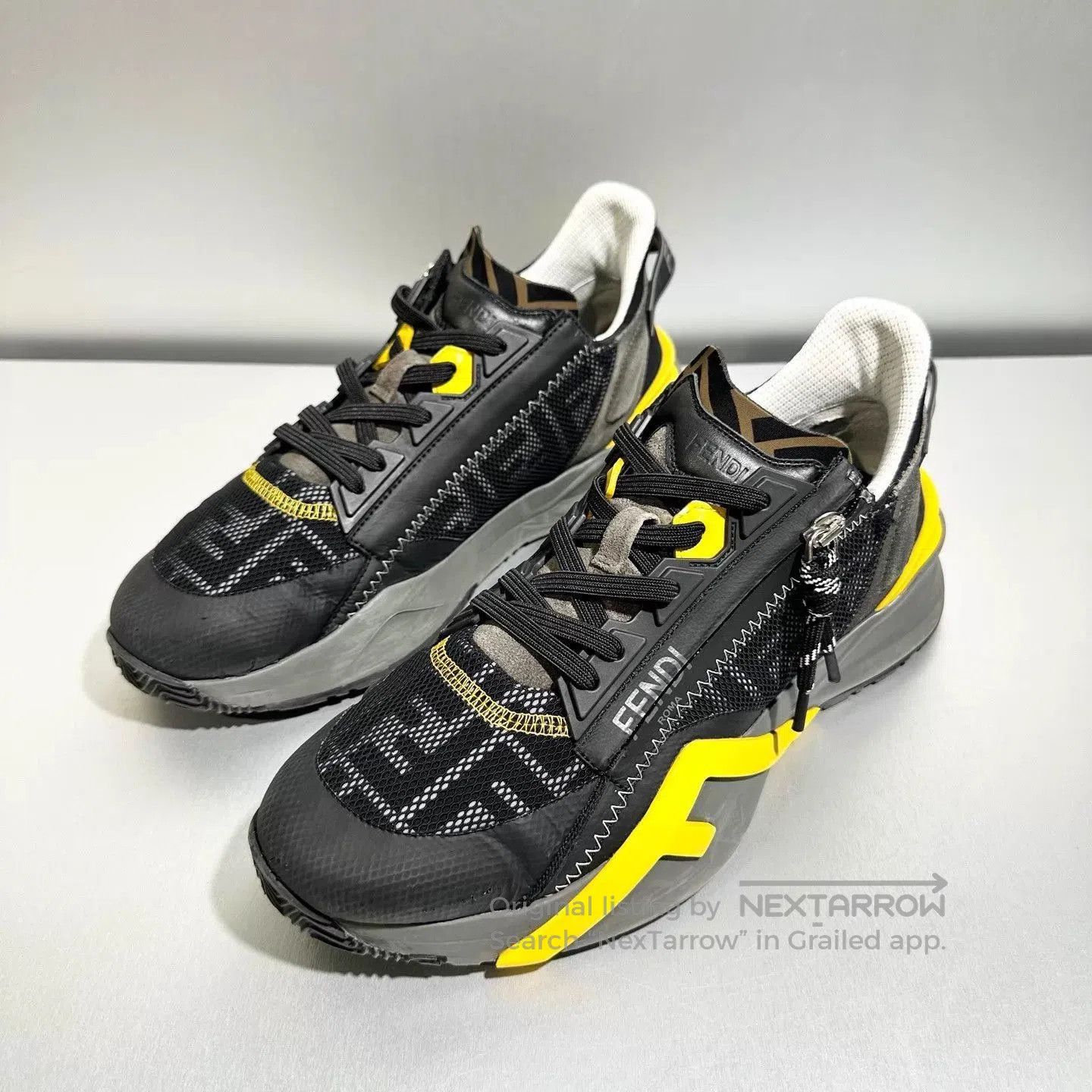 Fendi Multi Color Lowtop Sneakers Size 8. Size US 8 / EU 41 - 1 Thumbnail