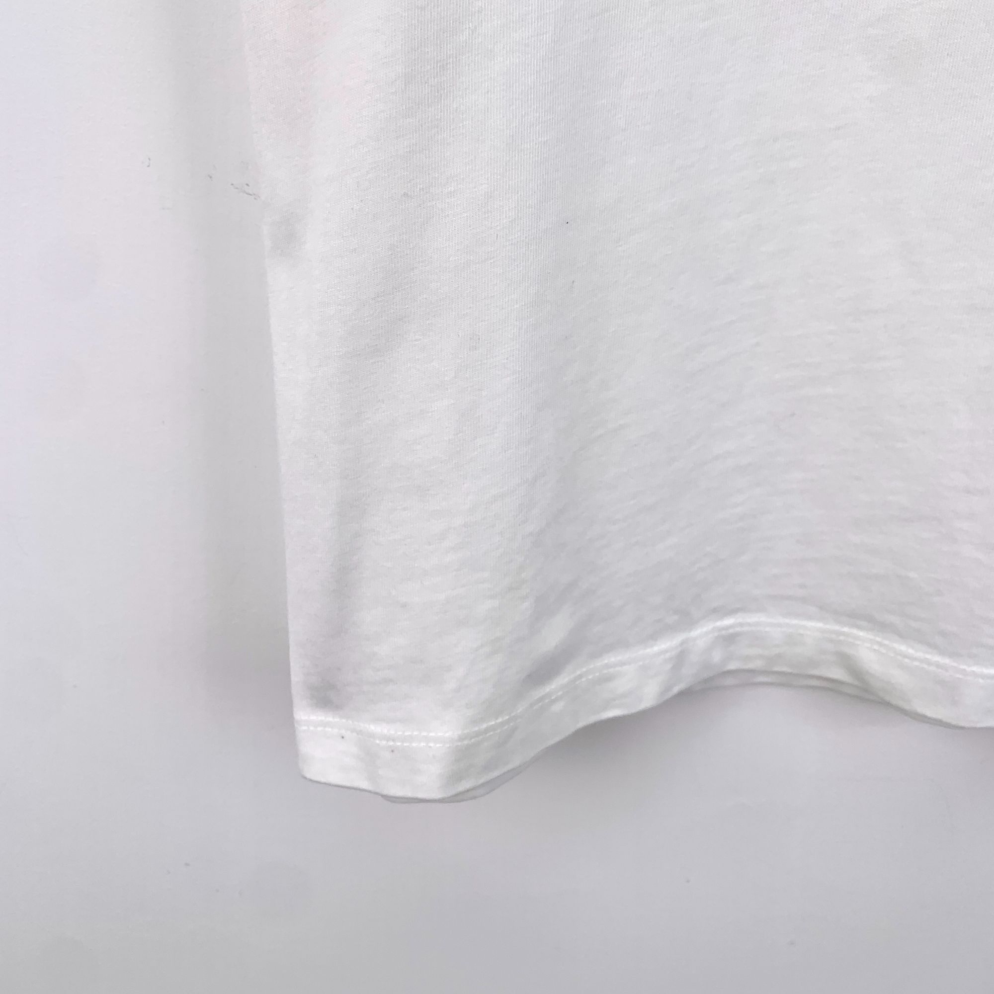 Coach Coach White Logo Print Round-Neck Short-Sleeve T-Shirt Size Size S / US 4 / IT 40 - 4 Thumbnail