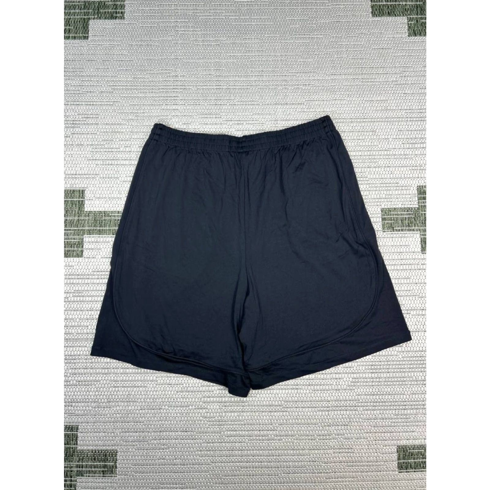Nike Nike Shorts Womens Medium Black Drawstring Athleisure Relaxed 7 in Inseam City Sports Size 24" / US 00 / IT 34 - 2 Thumbnail