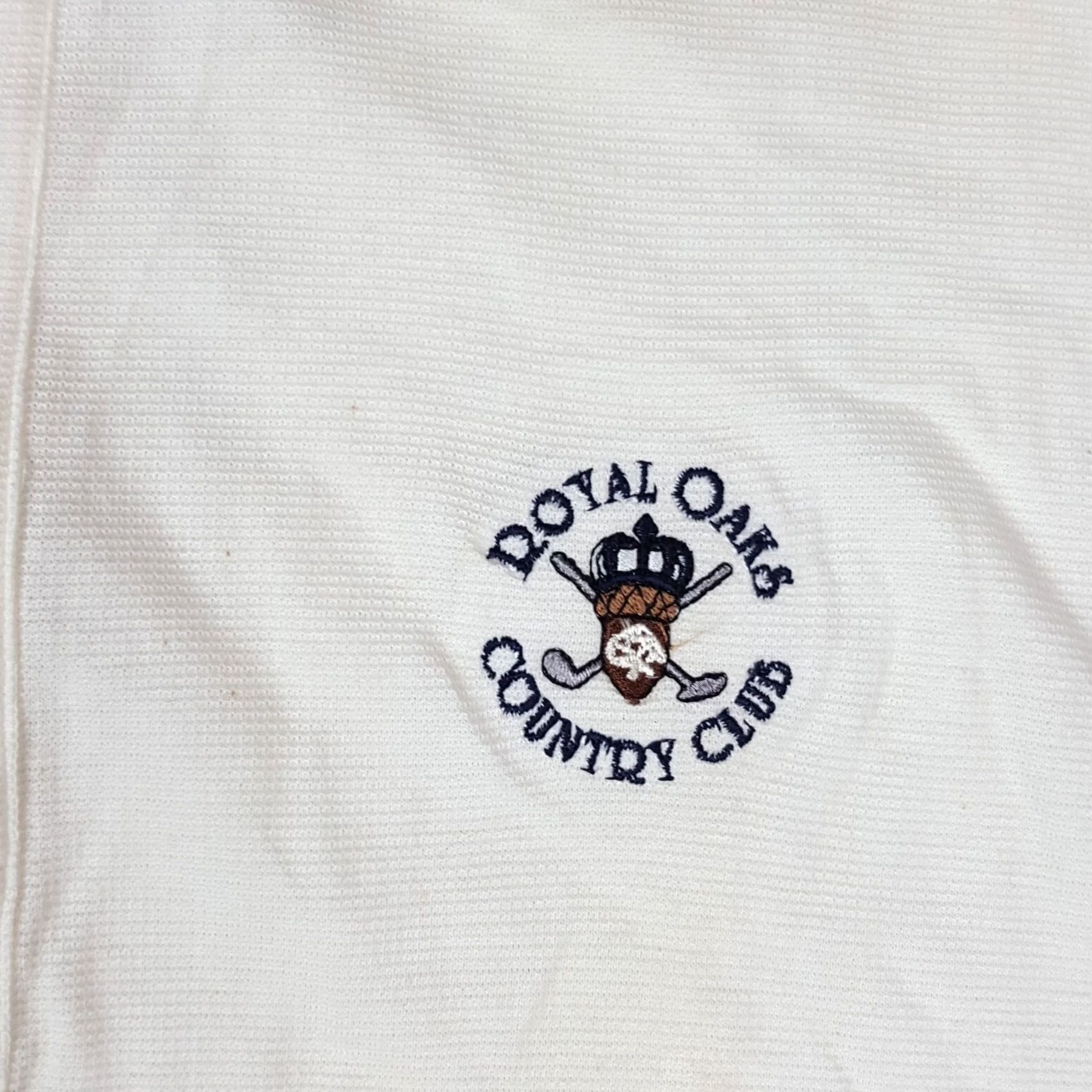 Tommy Hilfiger VINTAGE Tommy Hilfiger Golf Polo Shirt Mens L White Short Sleeve Casual 90s Retro VTG Polo Shirt Size US L / EU 52-54 / 3 - 3 Thumbnail