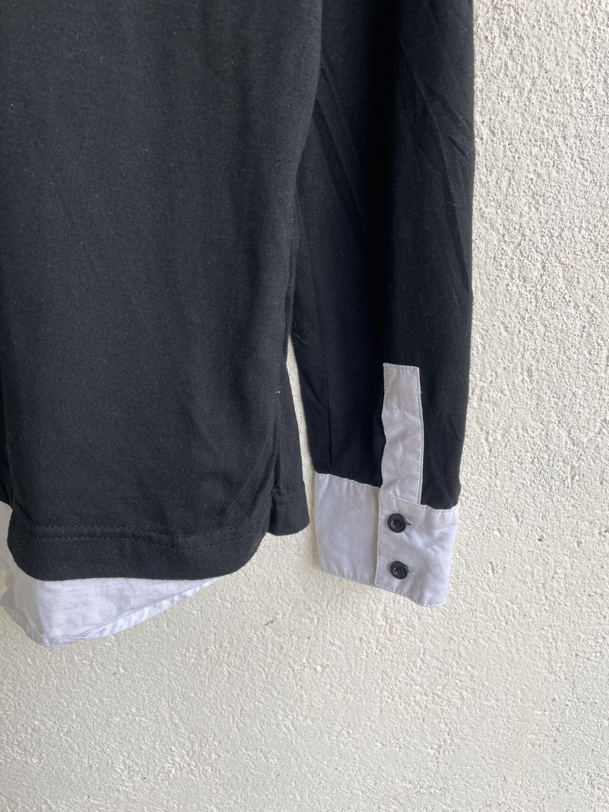 If Six Was Nine 2000s Semantic Hooded Layered Jacket Plaid Shirt Y2K Japan Size US S / EU 44-46 / 1 - 7 Thumbnail