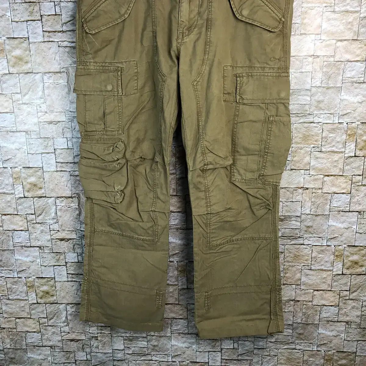Ralph Lauren DL Ralph Lauren double knee 3d pocket Cargo Pants #A140 Size US 35 - 3 Thumbnail