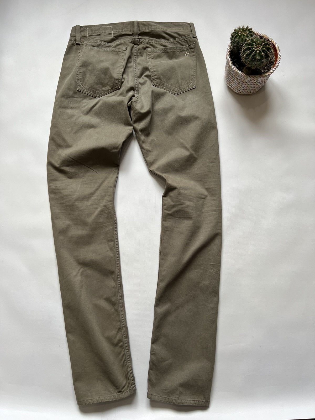 Rag & Bone Rag and Bone Beige Chino Pants Slim Fit 2 Size US 31 - 7 Thumbnail