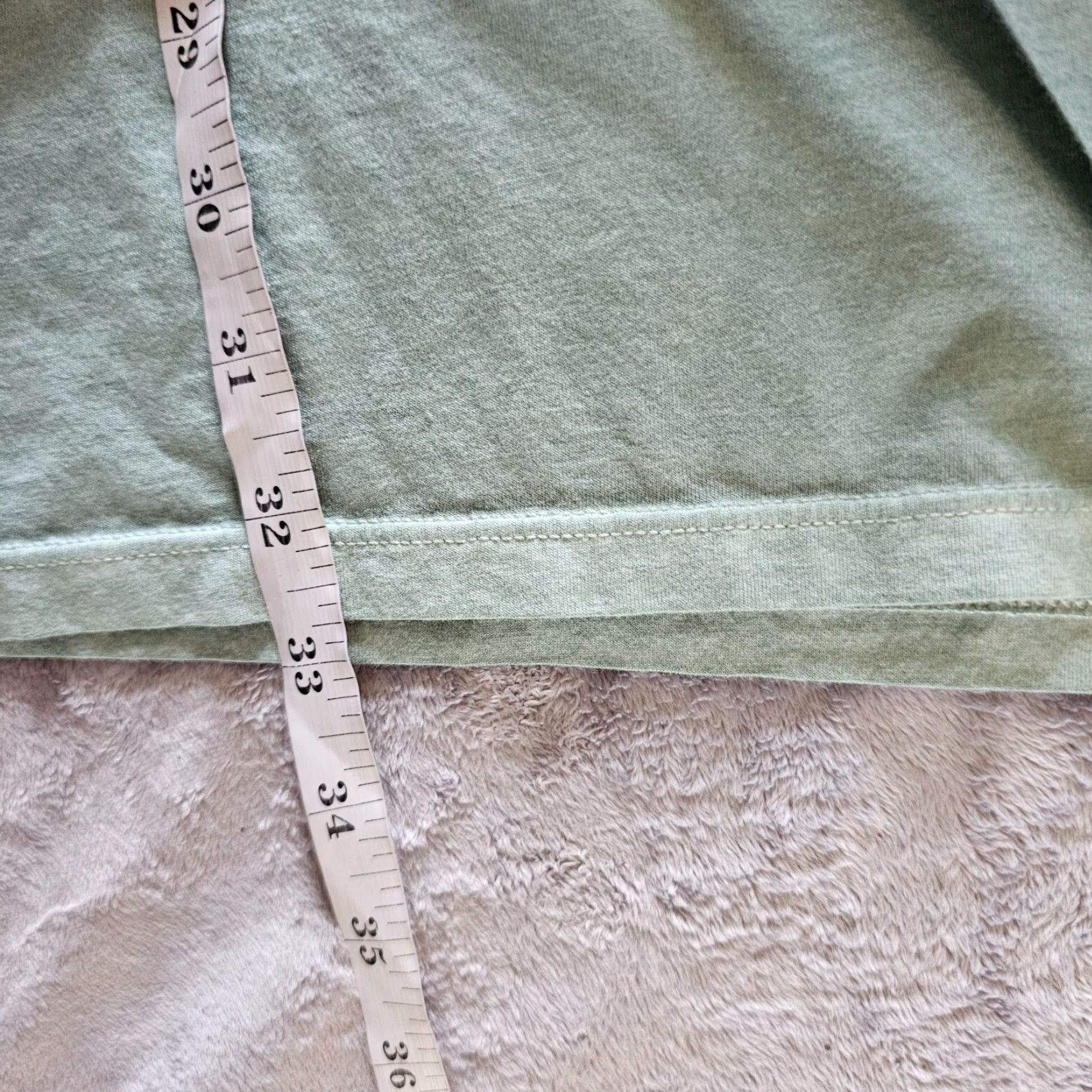 Vintage VINTAGE? No — ignore. Title: Peruvian Connection Dress Women Large Green Pima Cotton A-Line Short Sleeve Boho Size L / US 10 / IT 46 - 6 Thumbnail