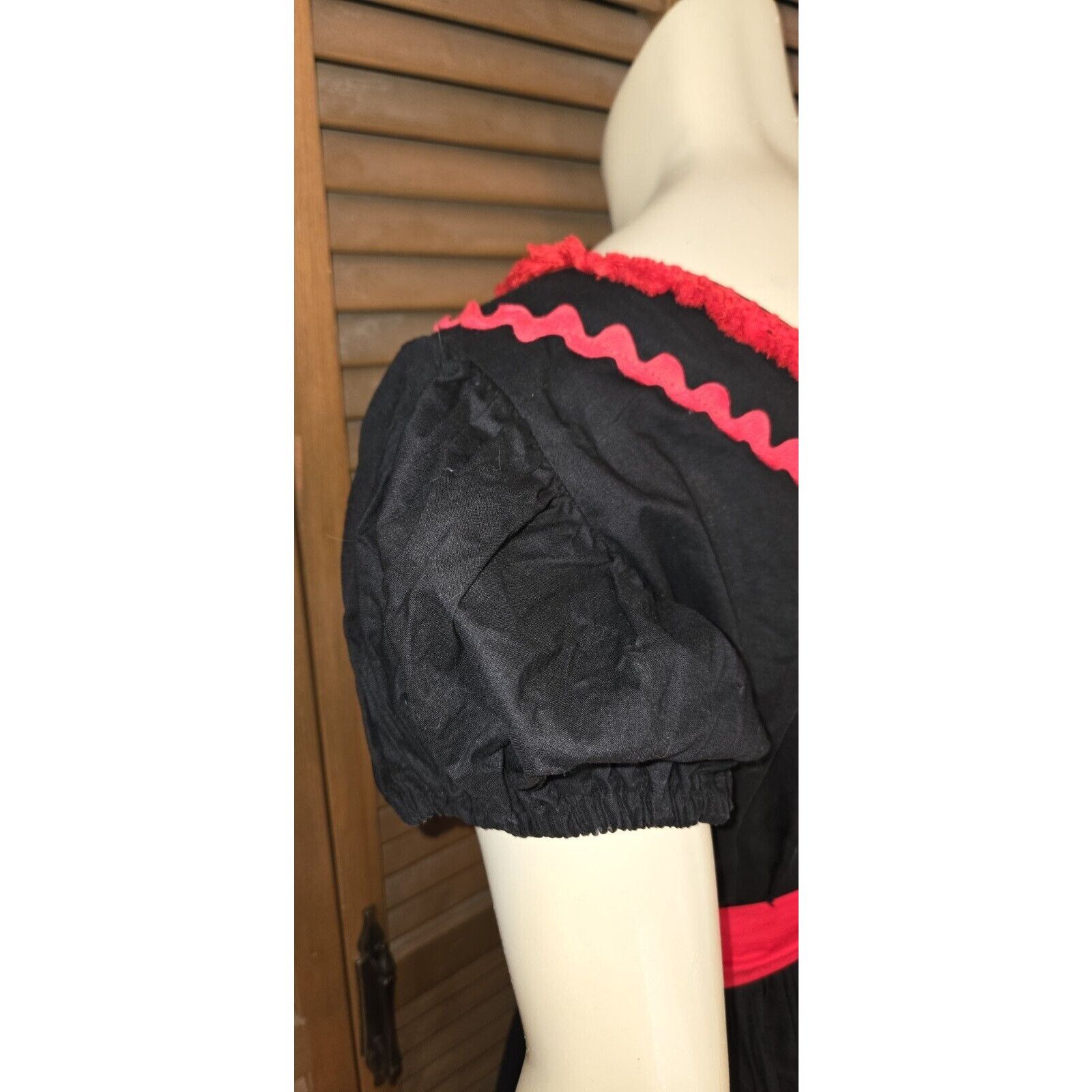 & Other Stories Antique Square Dancing Rockabilly Flare Spanish Style Dress Size S / US 4 / IT 40 - 11 Thumbnail