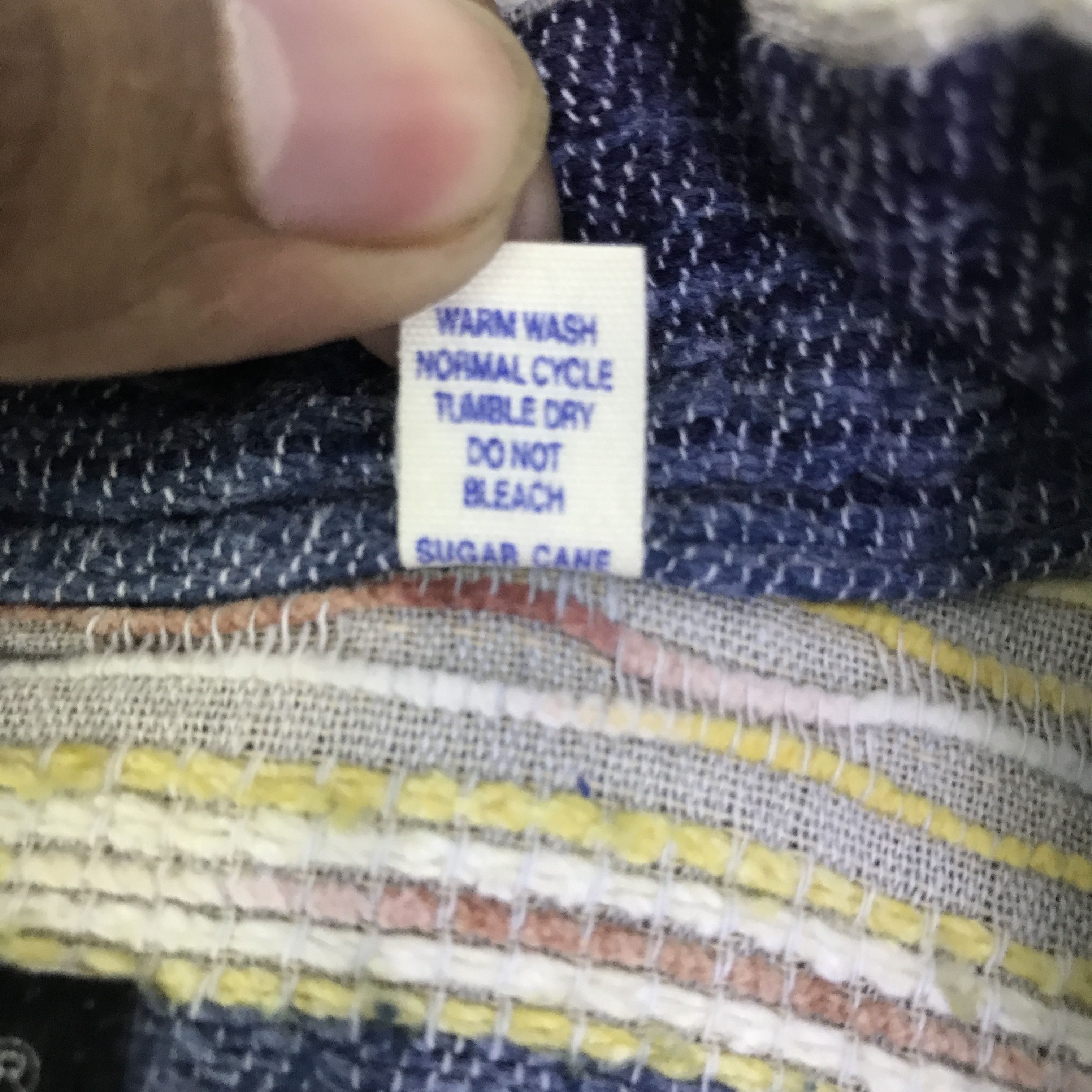 Sugar Cane Sugar Cane Stiped Button Japan jacket K100B14 Size US L / EU 52-54 / 3 - 10 Thumbnail