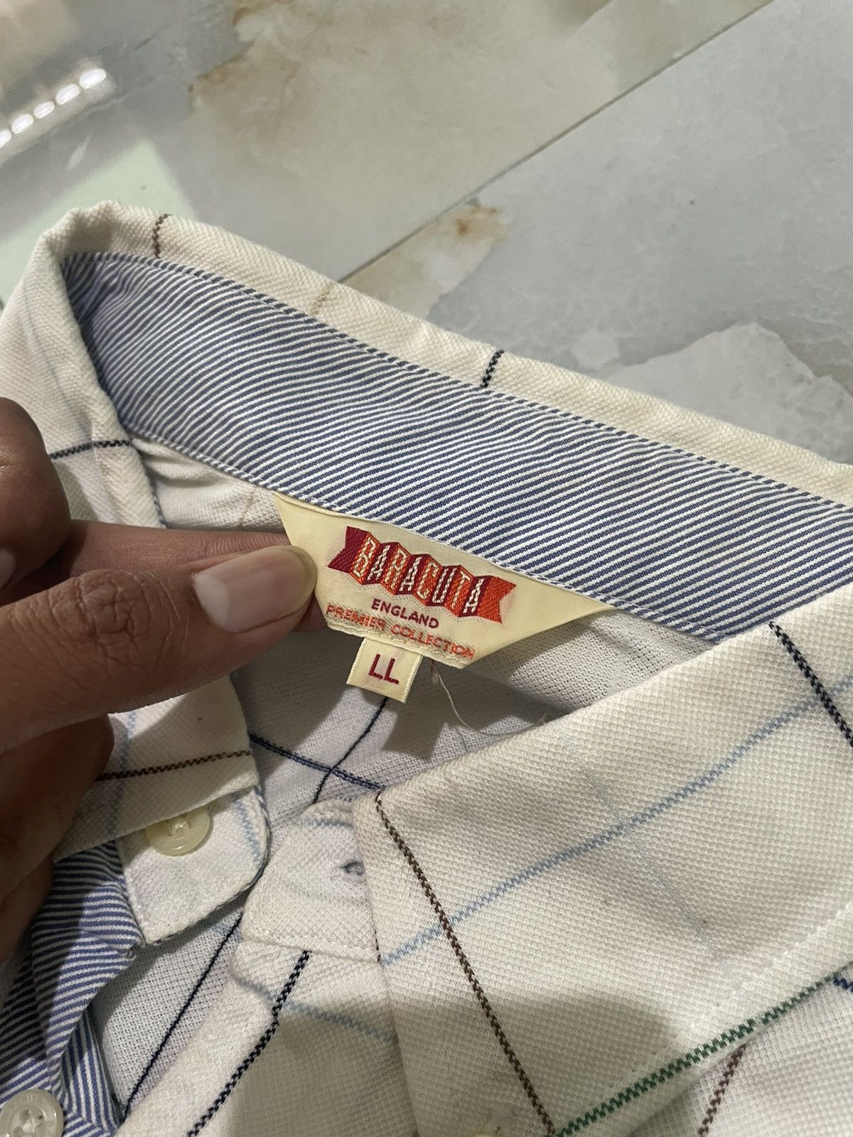 Baracuta Baracuta Polo Shirt Size US L / EU 52-54 / 3 - 3 Thumbnail