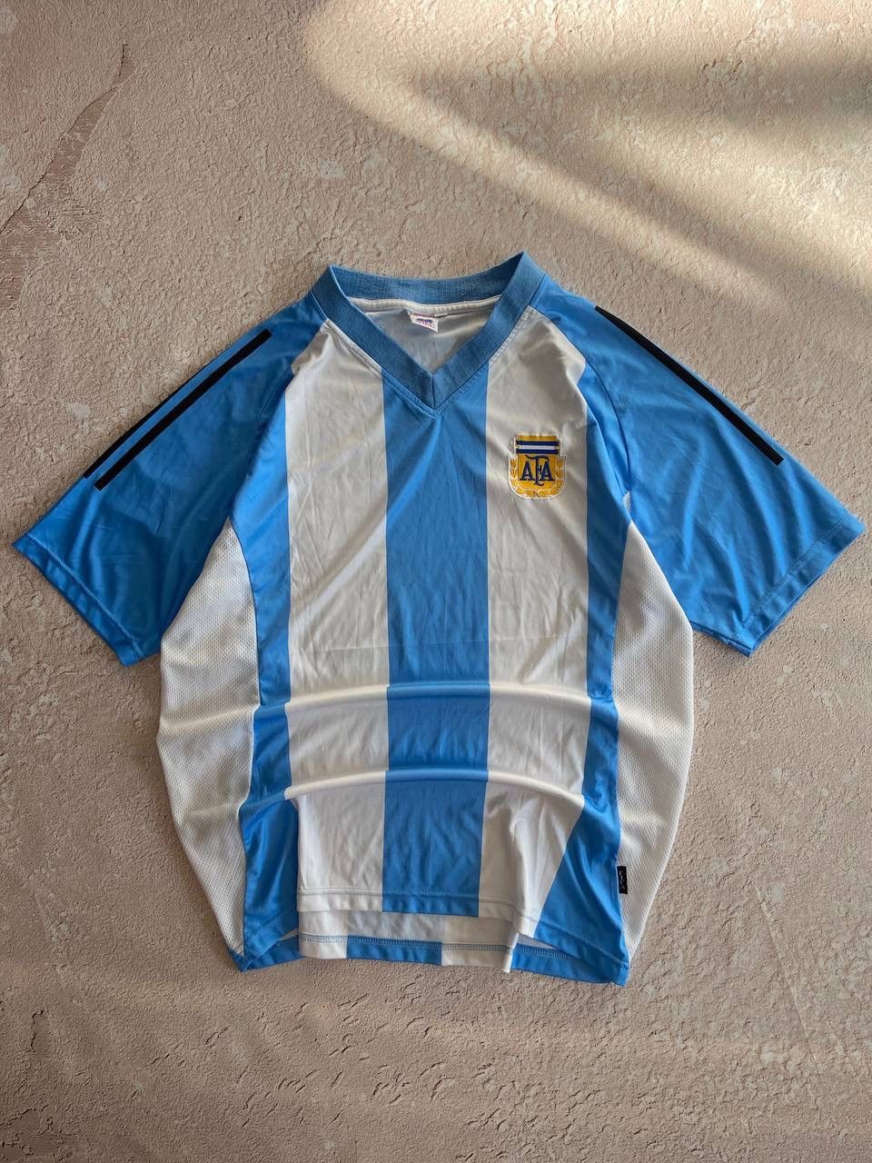 Japanese Brand × Vintage Argentina Ortega distressed jersey soccer Size US L / EU 52-54 / 3 - 1 Thumbnail