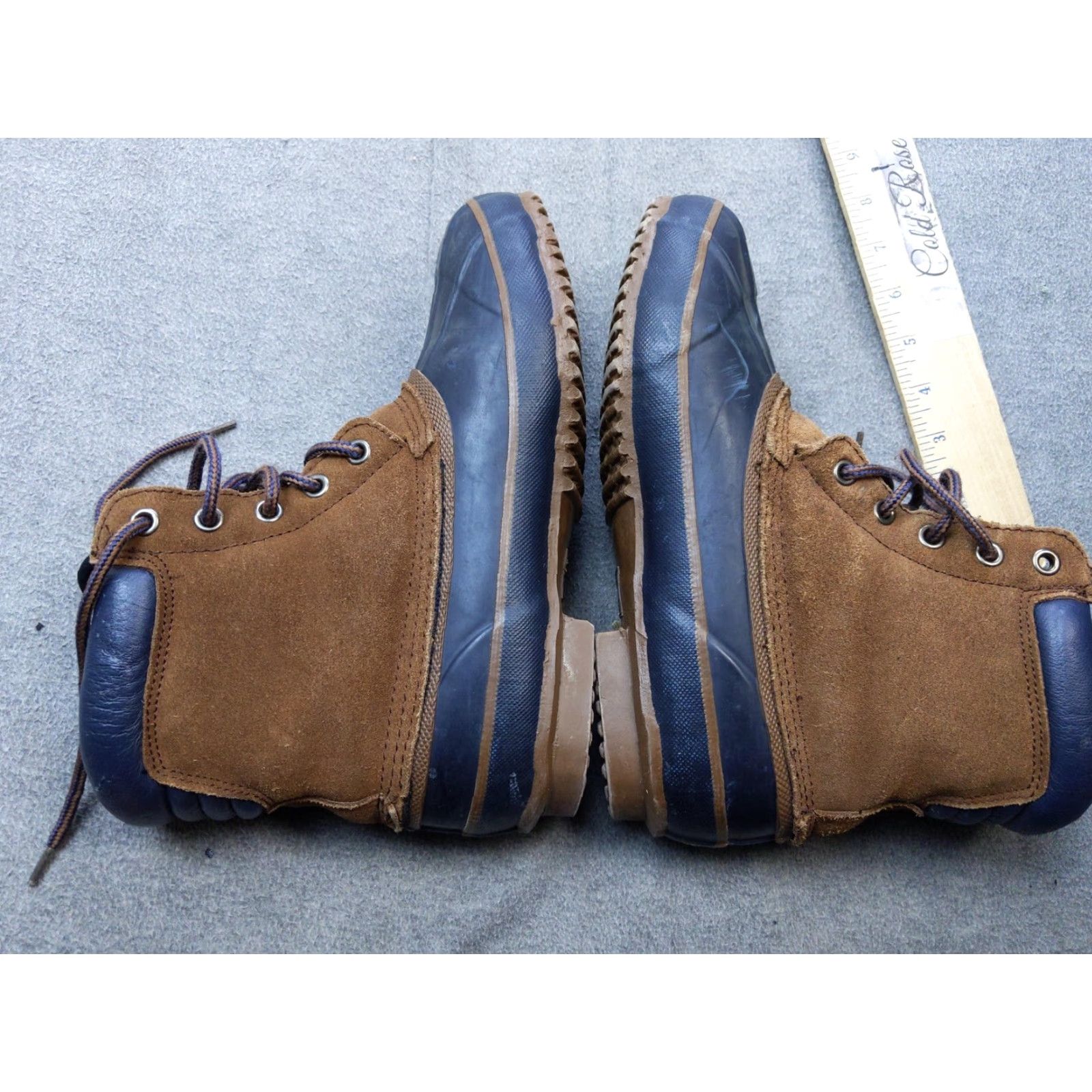 Vintage Red Ball by LaCrosse Mens 10 Brown Suede Thinsulate Waterproof Snow Boot Shoes Winter Indoor Outdoor Size US 10 / EU 43 - 7 Thumbnail
