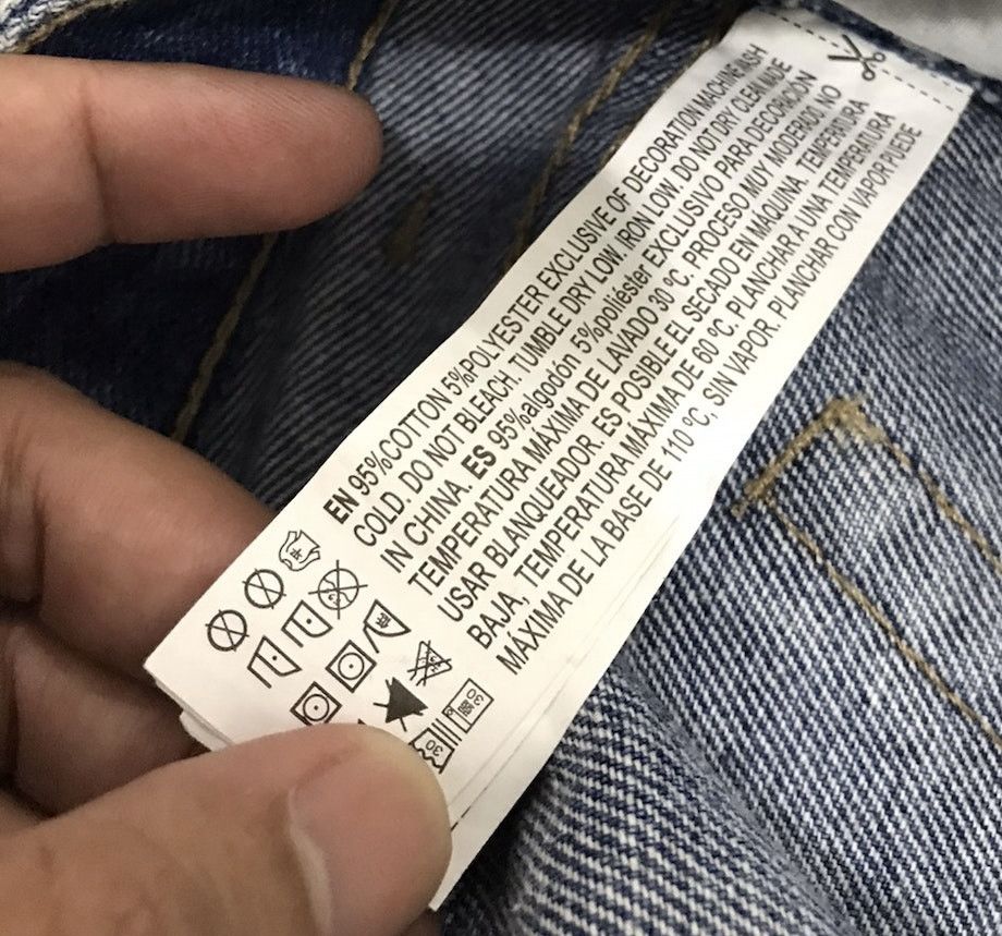 Forever 21 🔥Forever 21 Amiri Style Distressed Denim Size US 35 - 6 Thumbnail