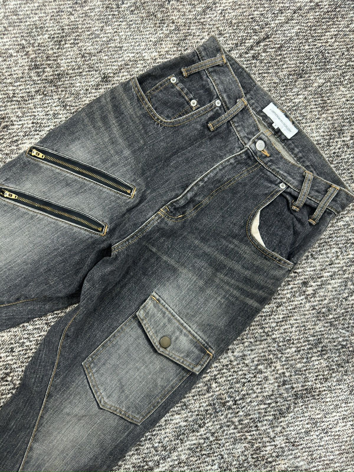 If Six Was Nine × Japanese Brand × Vintage Ehyphen World Gallery Japan Quarter Curve Jeans Kapital Styl Size US 28 / EU 44 - 3 Thumbnail
