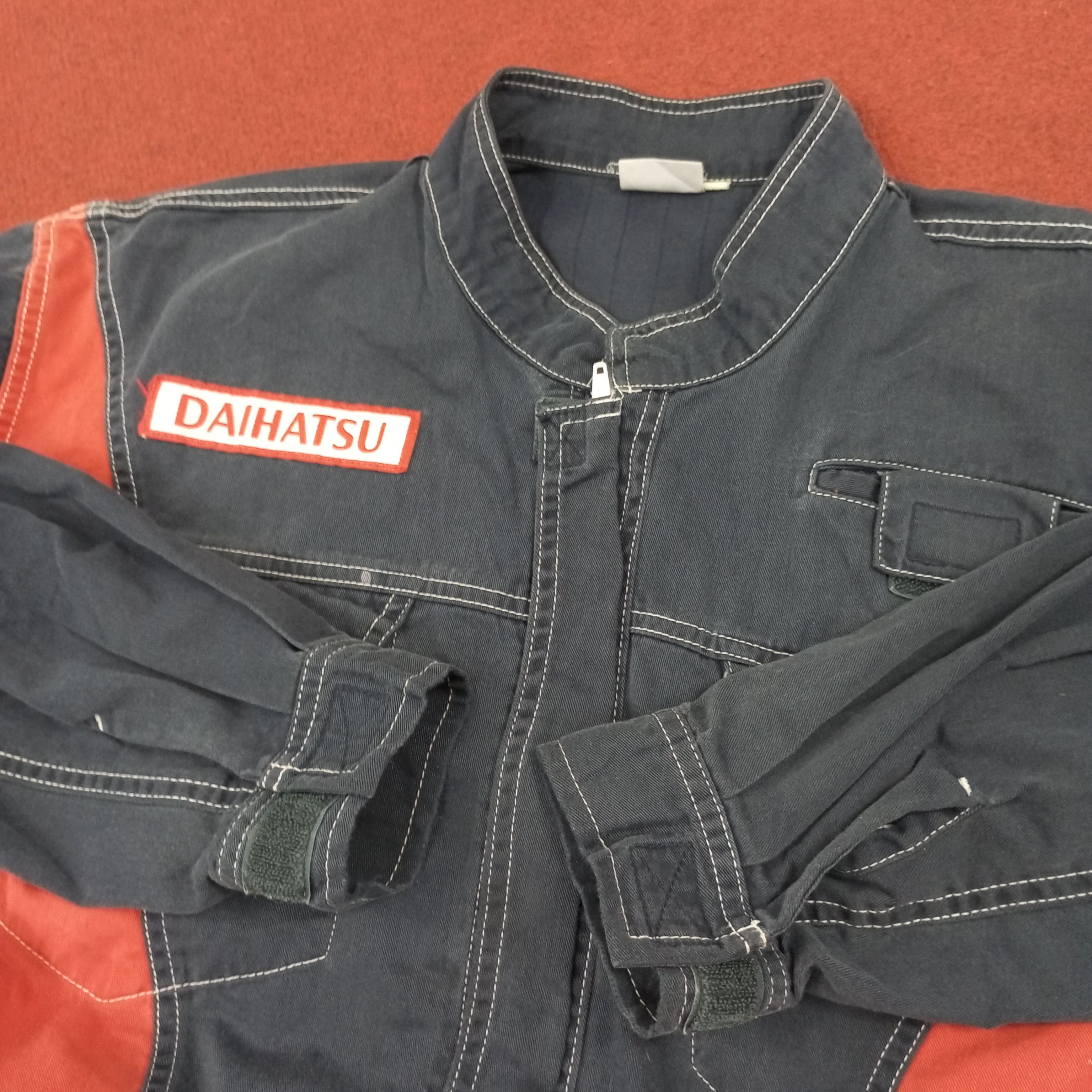 Japanese Brand × Vintage Daihatsu Japanese Motorsports Coveerall Jacket Size US XL / EU 56 / 4 - 8 Thumbnail