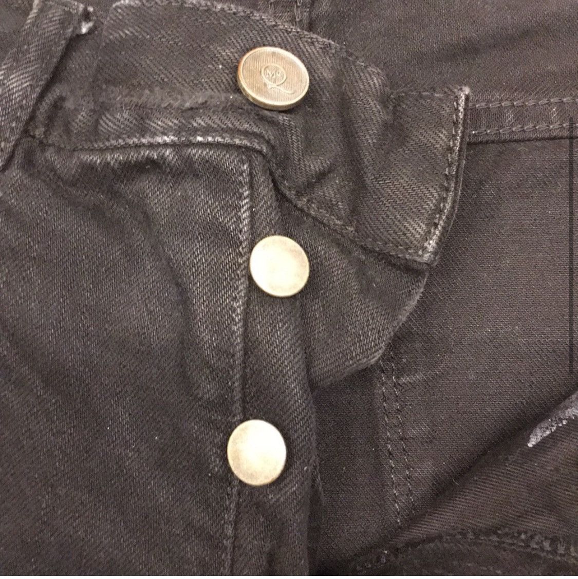 McQ Alexander McQueen McQ Alexander McQueen black slim distressed jeans Size US 28 / EU 44 - 3 Thumbnail