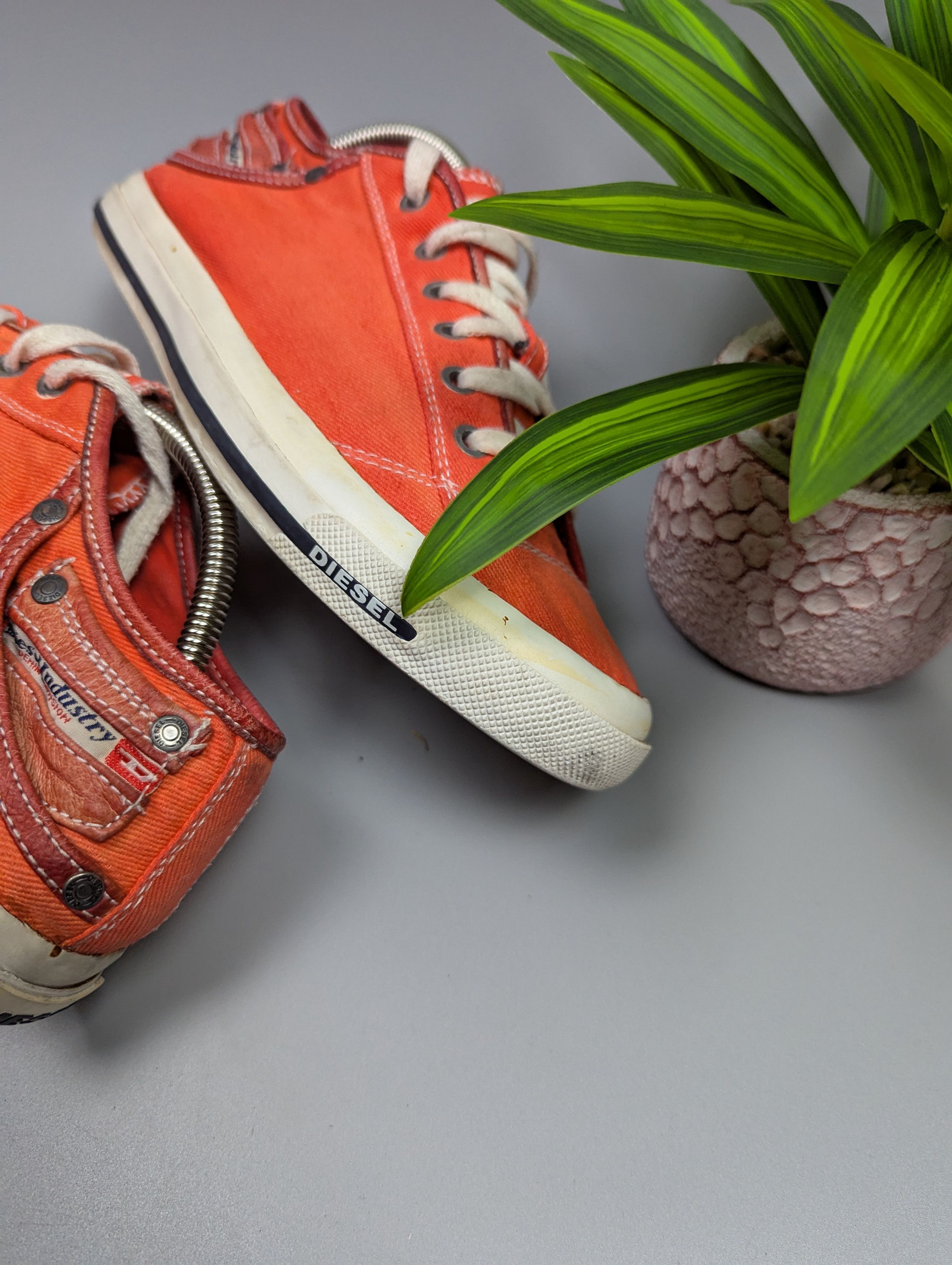 Diesel Diesel Exposure Low I Vintage Men's Low Y2k Casual Sneakers Size US 9 / EU 42 - 6 Thumbnail