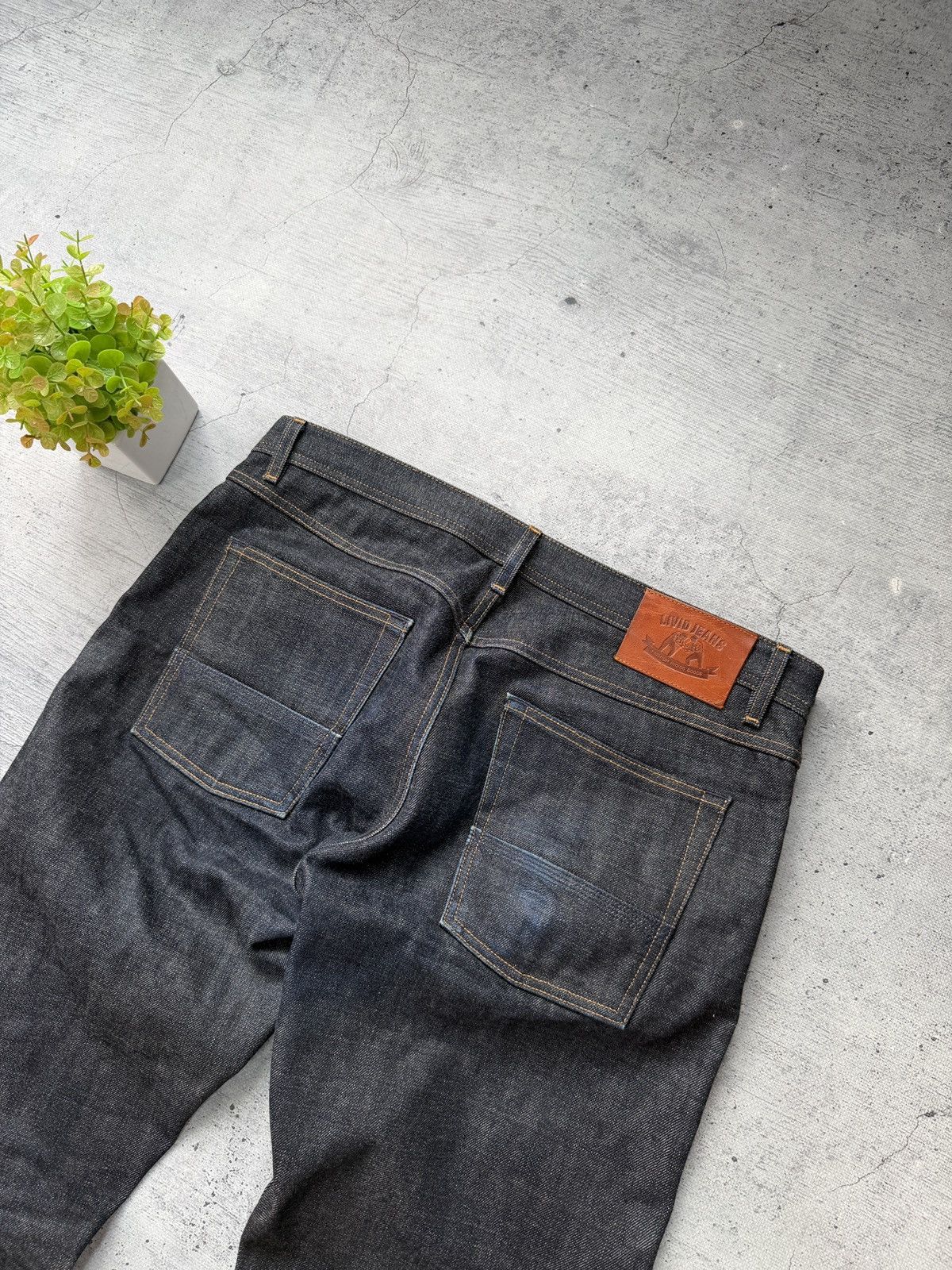 Japanese Brand selvedge denim y2k jeans Size US 36 / EU 52 - 2 Thumbnail