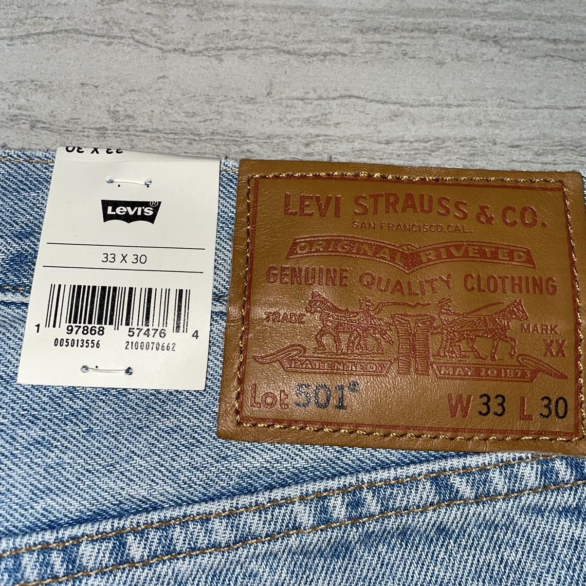 Levi's Levi’s 501 Patchwork Denim 33x30 Size US 33 - 5 Thumbnail