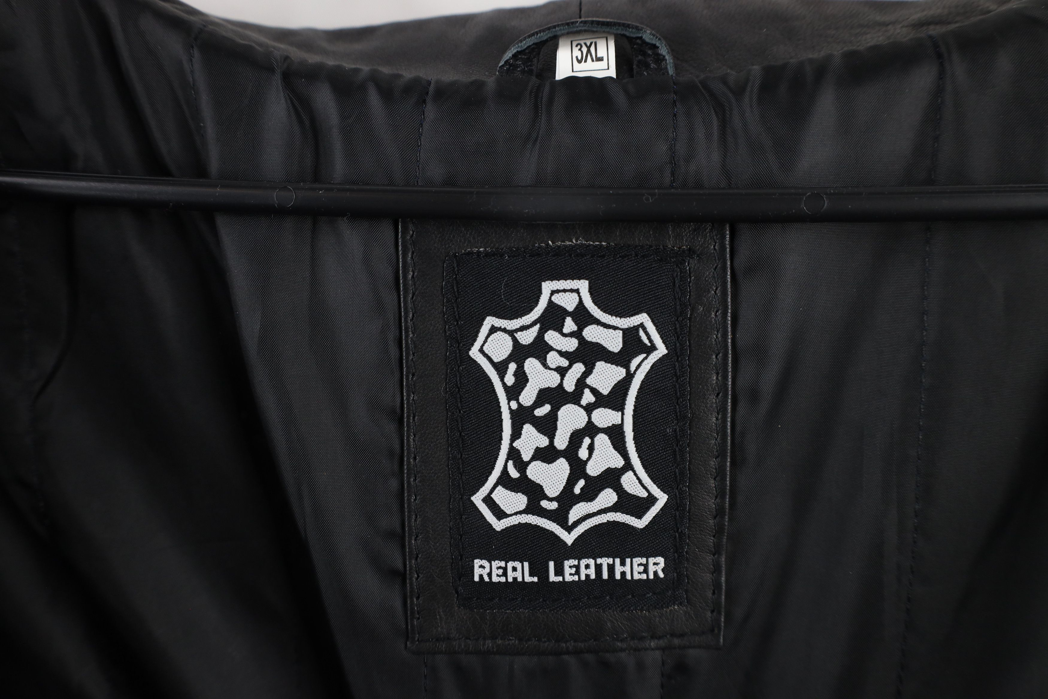 Vintage Vintage 90s Streetwear Elbow Patch Leather Jacket Coat Black Size US XXL / EU 58 / 5 - 8 Thumbnail