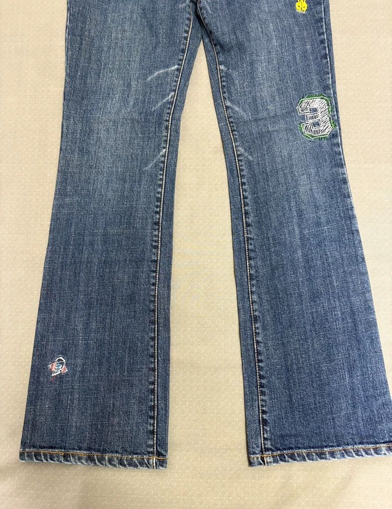 Walter Van Beirendonck Vintage Walter Van Beirendonck Embroidered Jeans-2506 Size 26" / US 2 / IT 38 - 3 Thumbnail