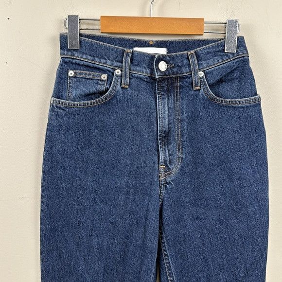 Helmut Lang HELMUT LANG slim leg dark jeans 26 straight made in Italy Size 26" / US 2 / IT 38 - 2 Thumbnail