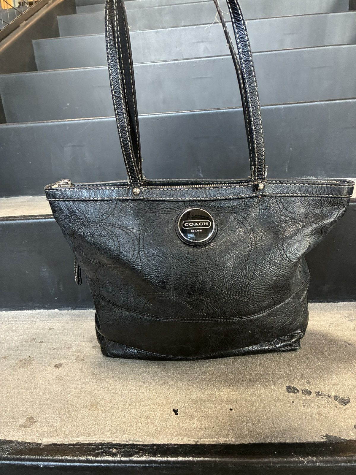 Coach VINTAGE MINI TOTE SHOULDER PURSE Size ONE SIZE - 1 Thumbnail