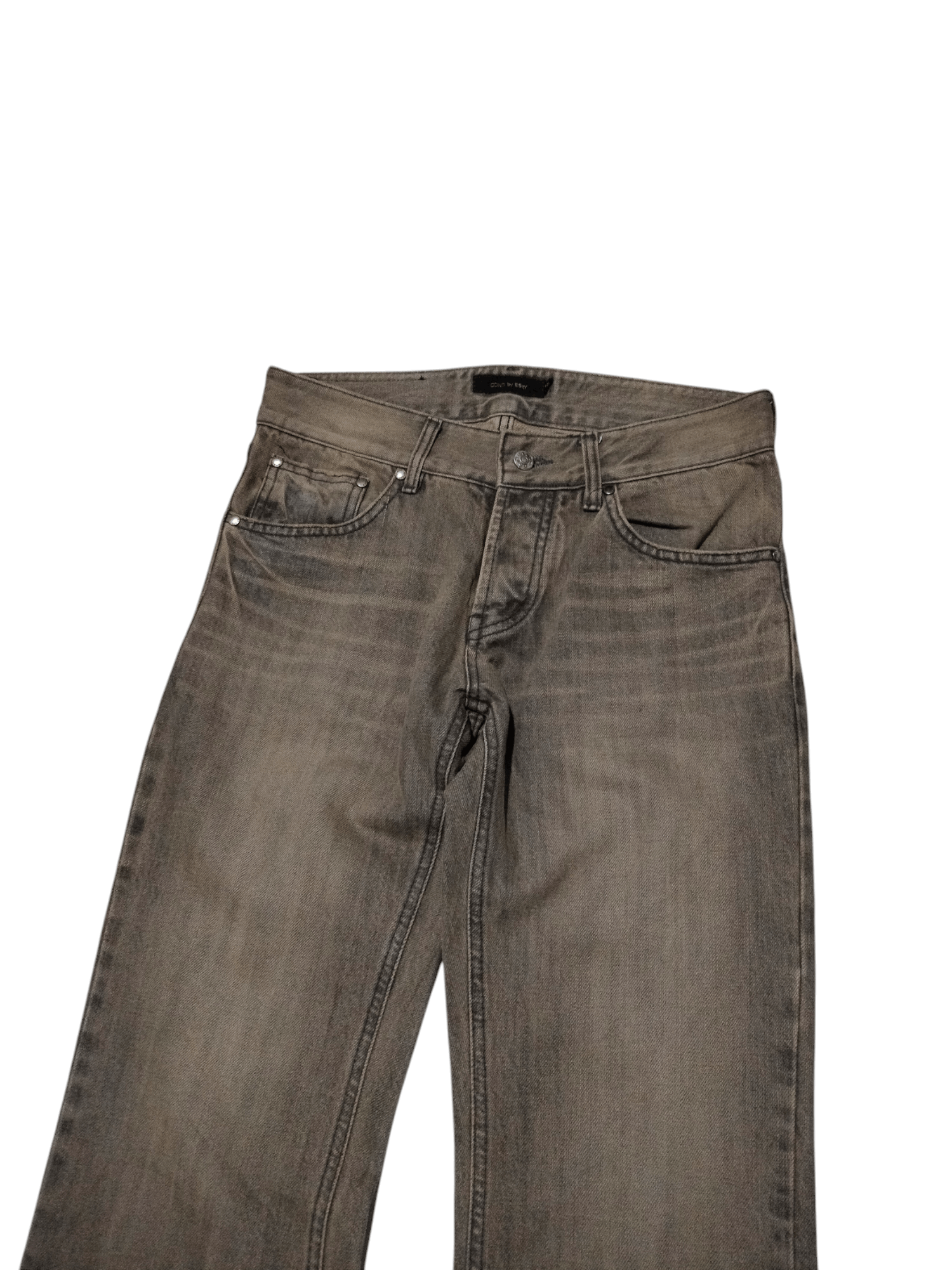 5351 POUR LES HOMMES Conti by esky Mudwash Flare Pants Size US 30 / EU 46 - 3 Thumbnail
